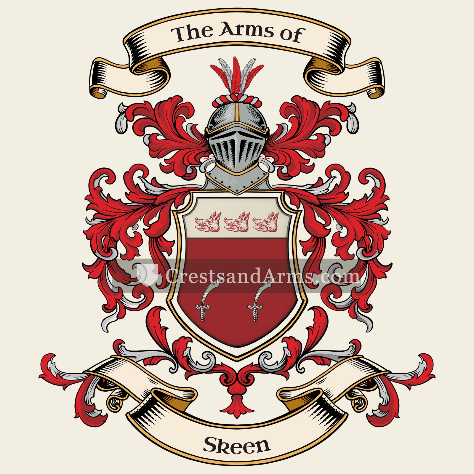 The Skeen coat of arms