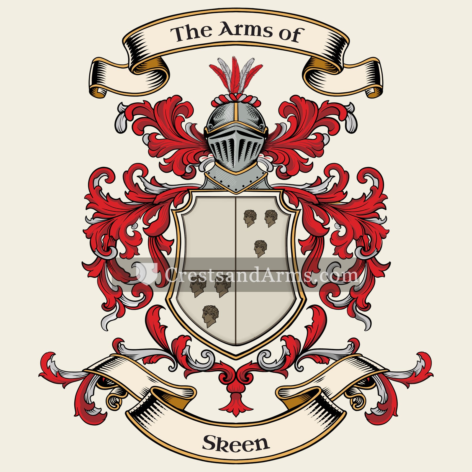 The Skeen coat of arms