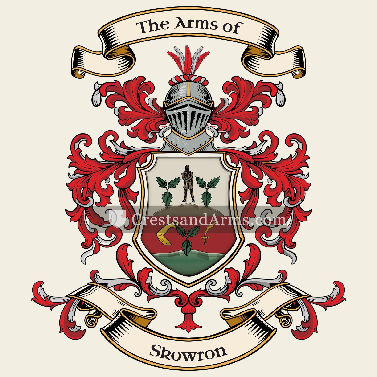 The arms