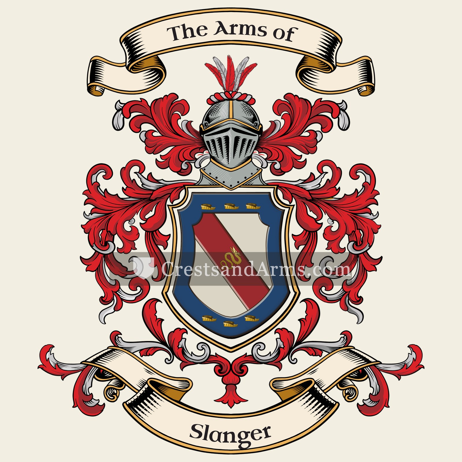 The Slanger coat of arms