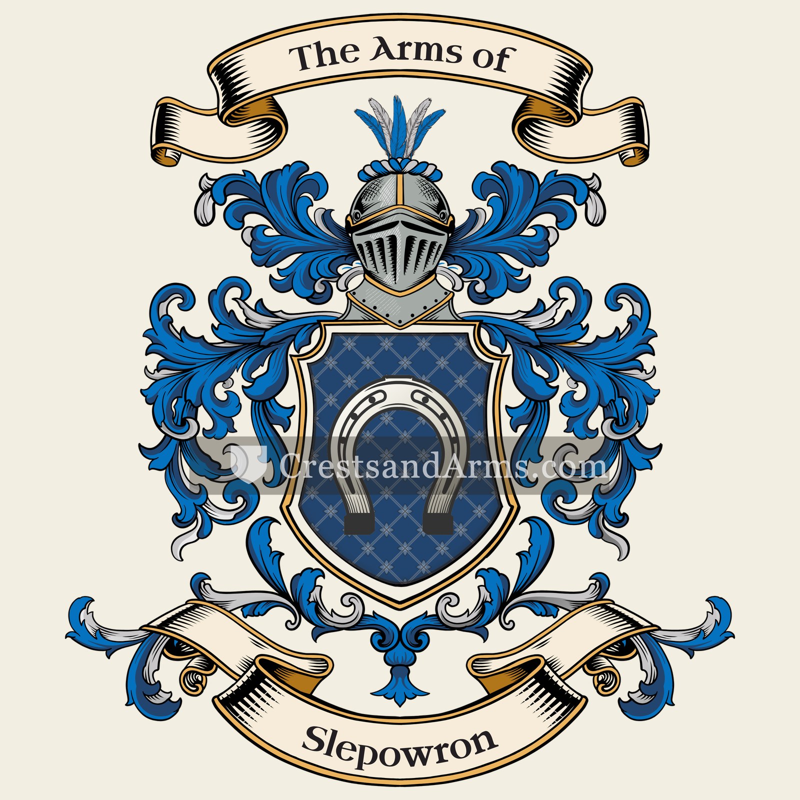 The Slepowron coat of arms