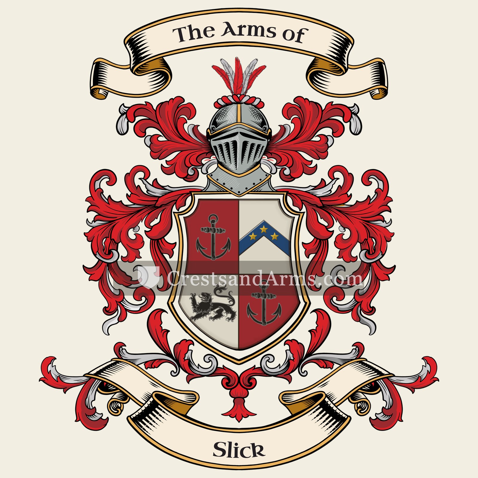 The Slick coat of arms