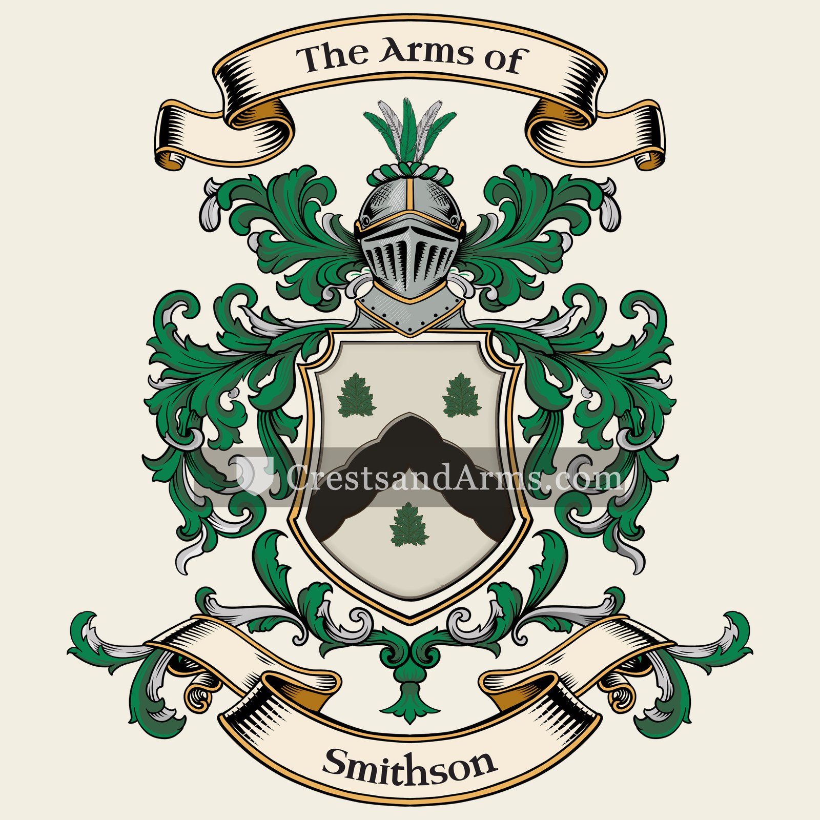 The Smithson coat of arms