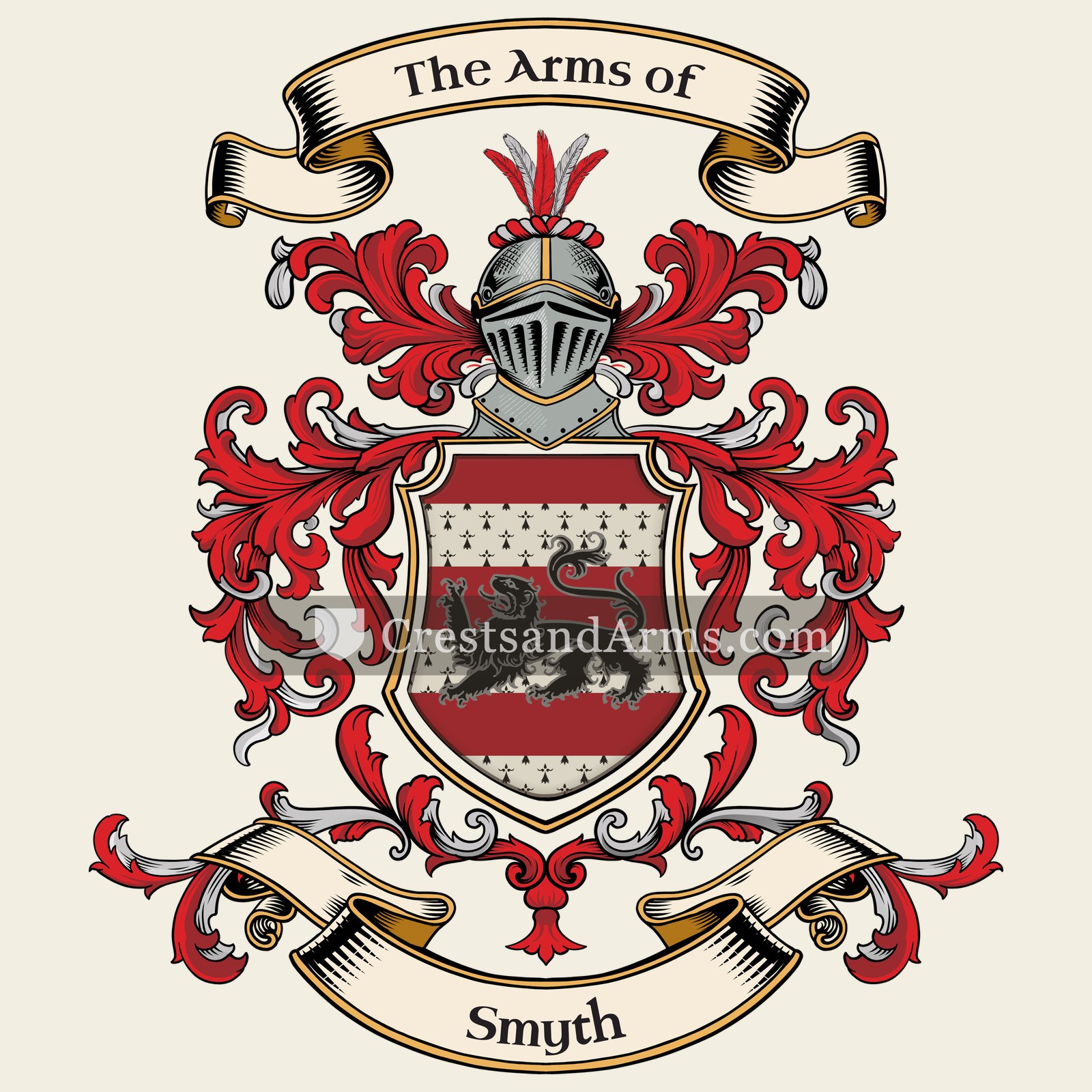 The Smyth coat of arms
