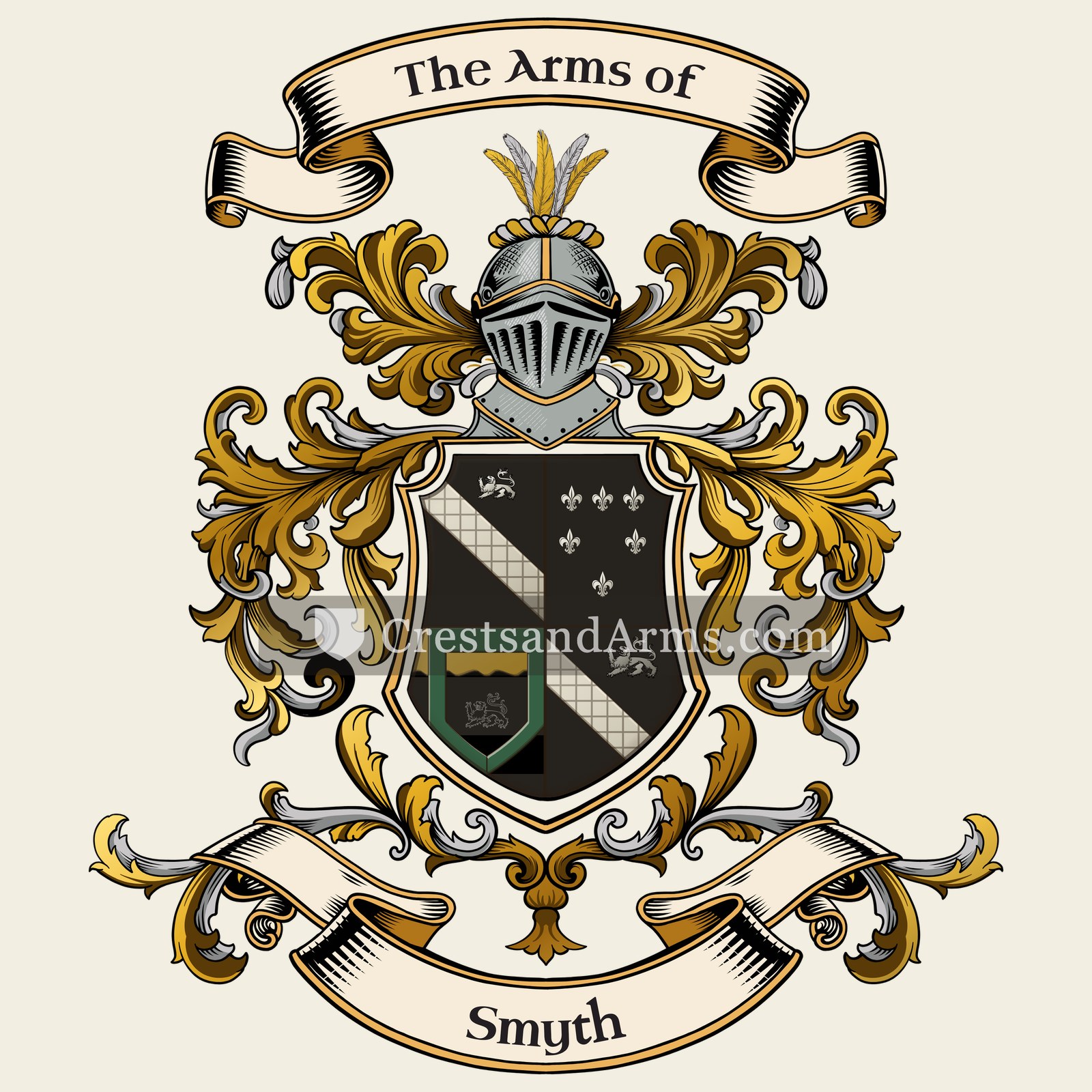The Smyth coat of arms