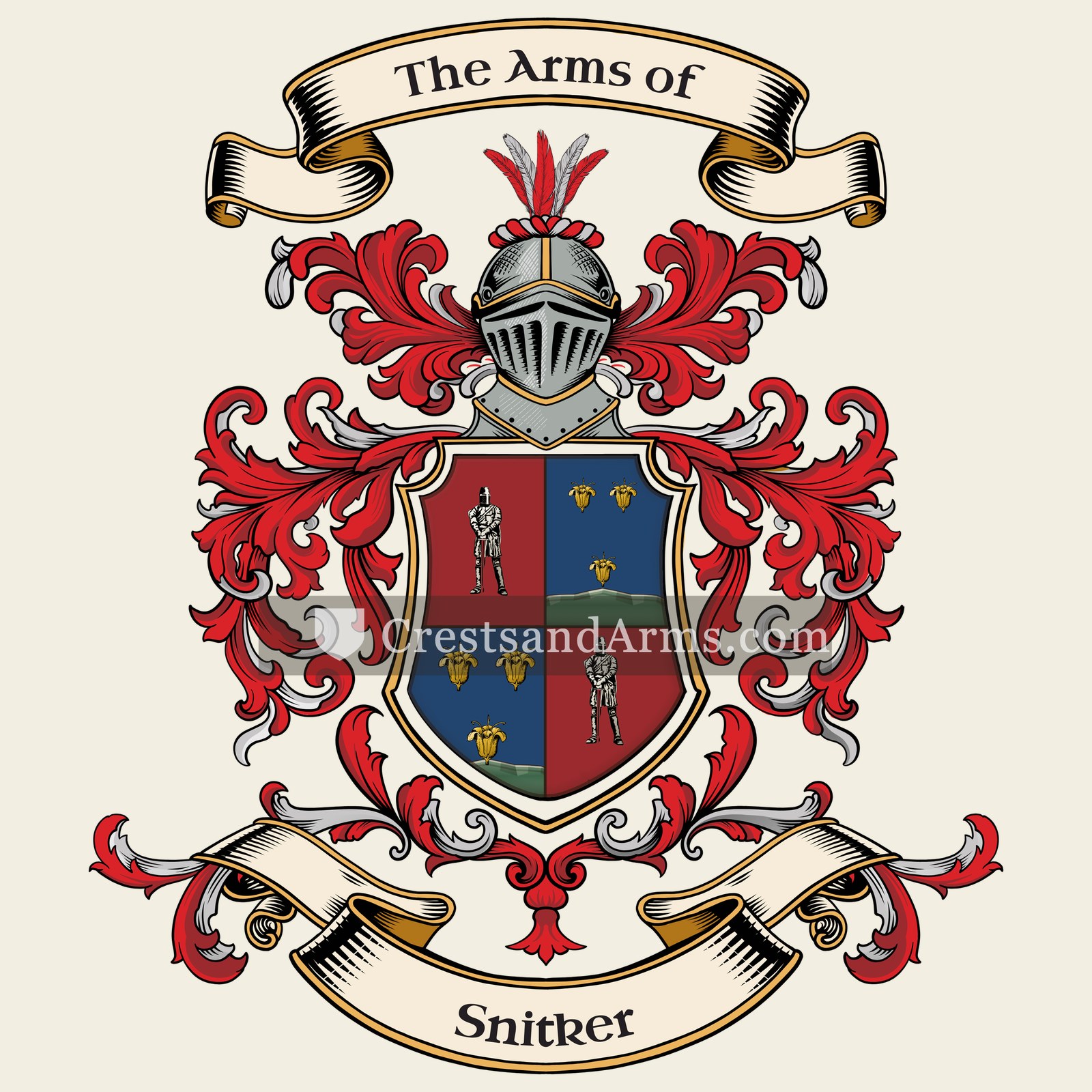 The Snitker coat of arms