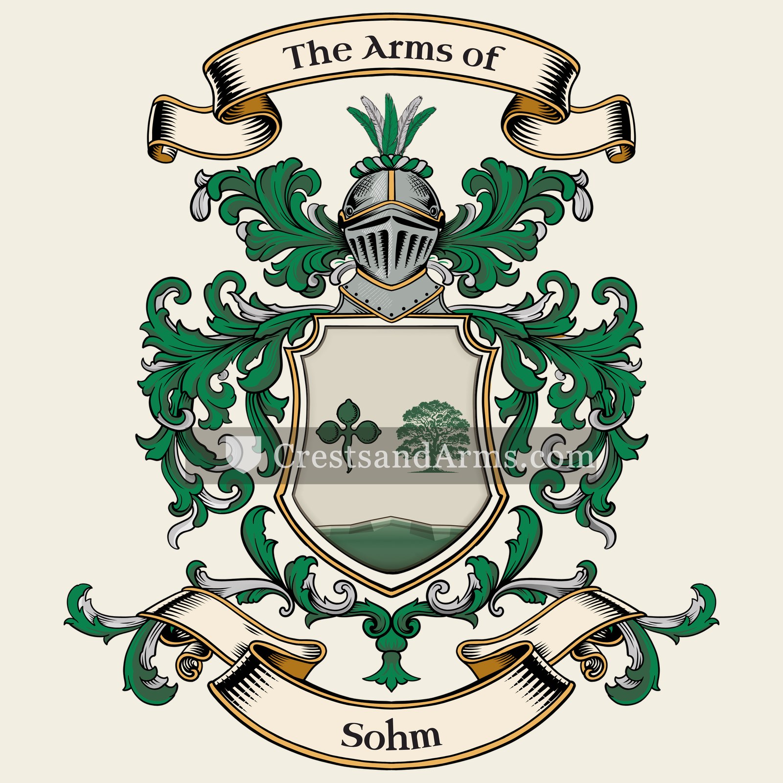 The Sohm coat of arms