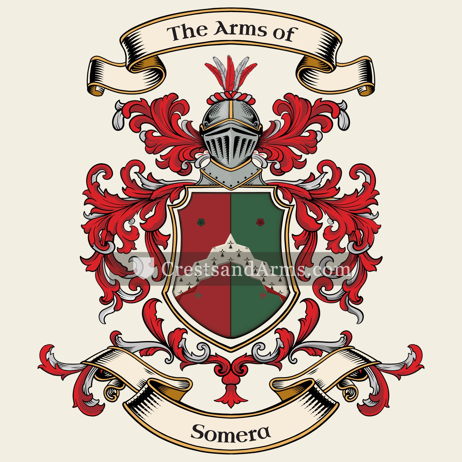The Somera coat of arms