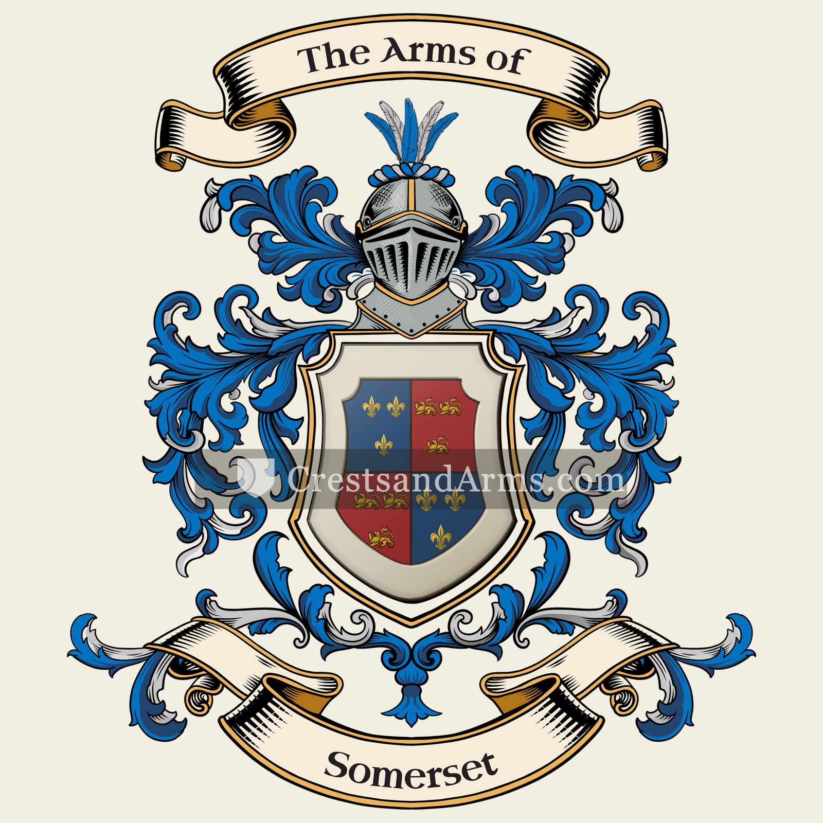 The Somerset coat of arms