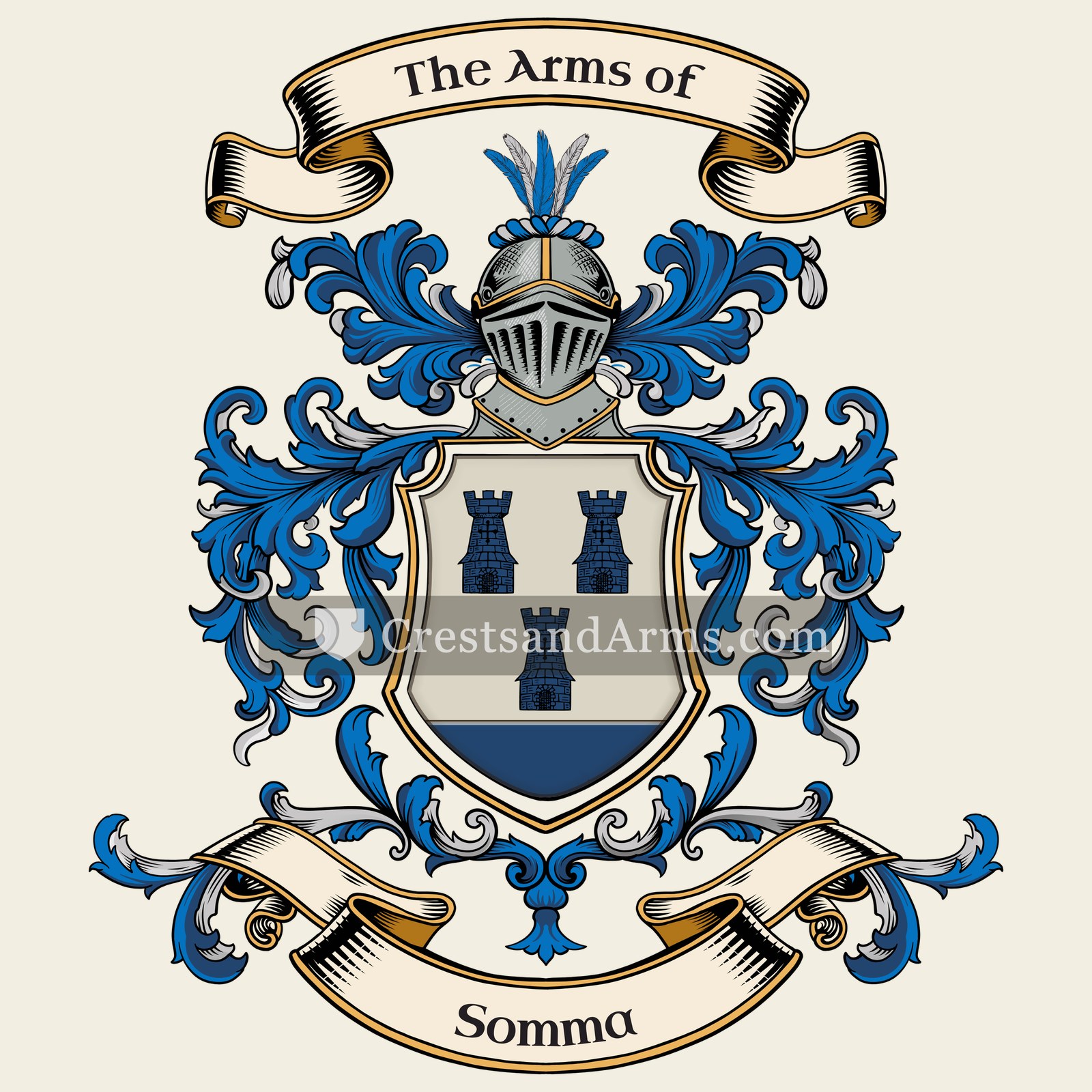 The Somma coat of arms