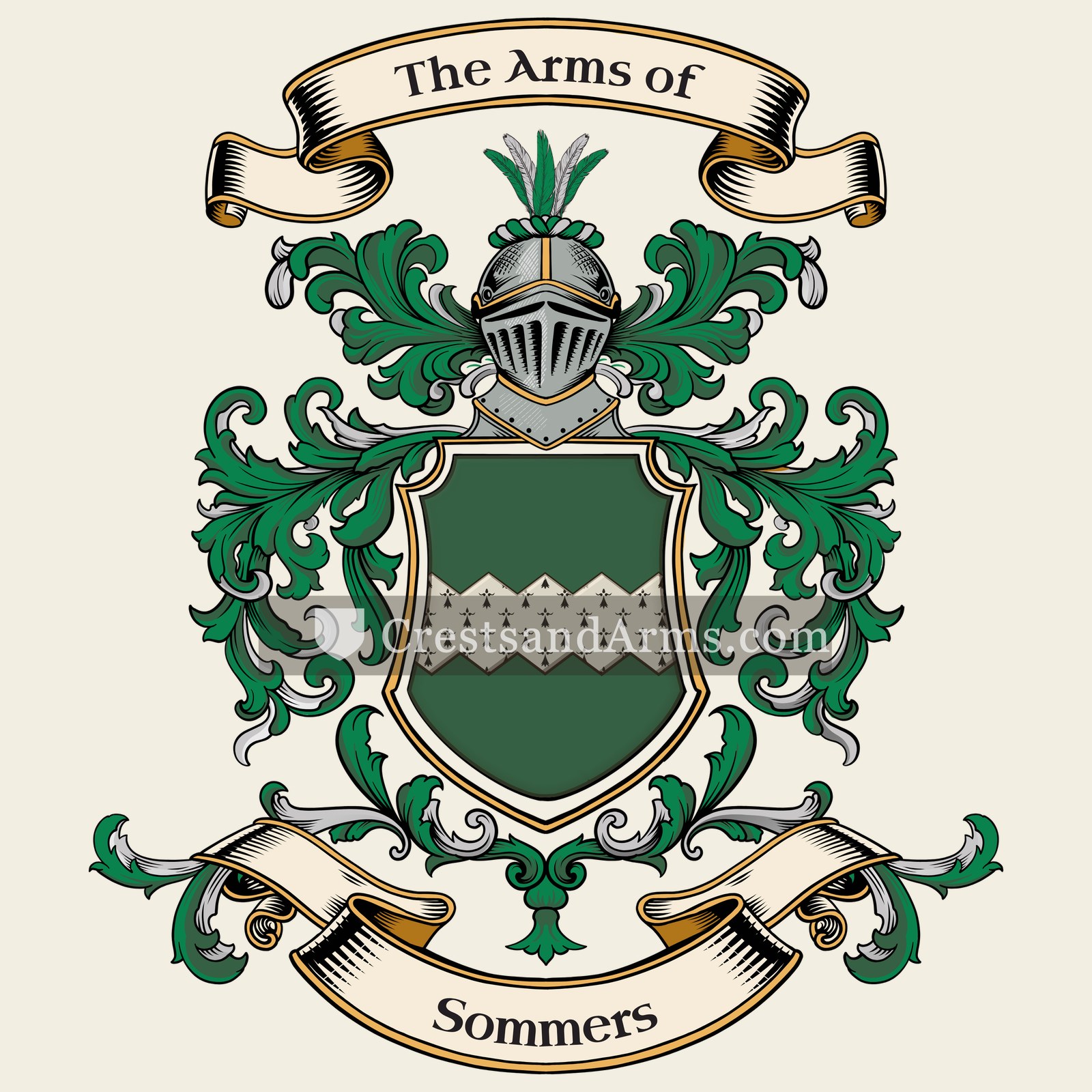 The Sommers coat of arms