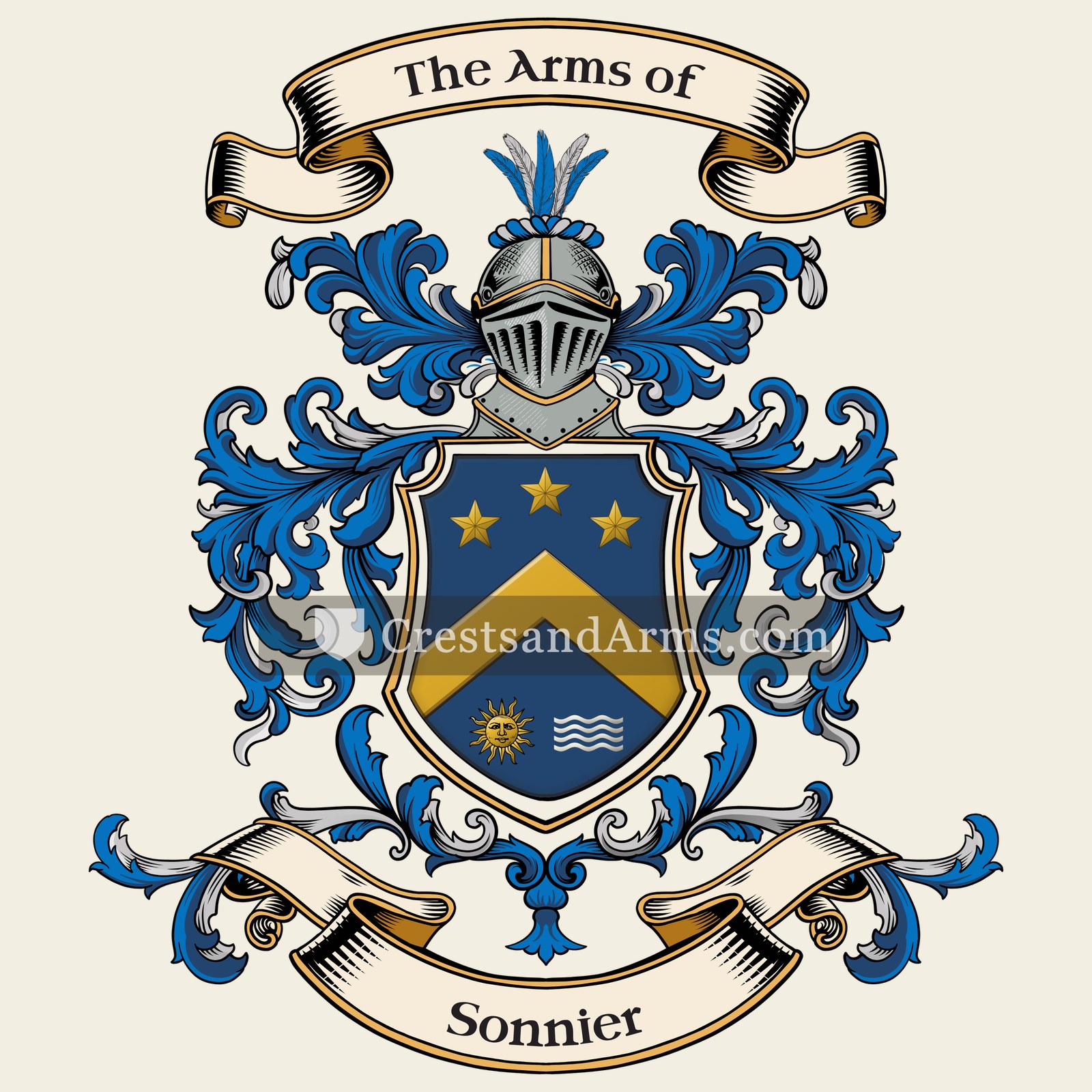 The Sonnier coat of arms