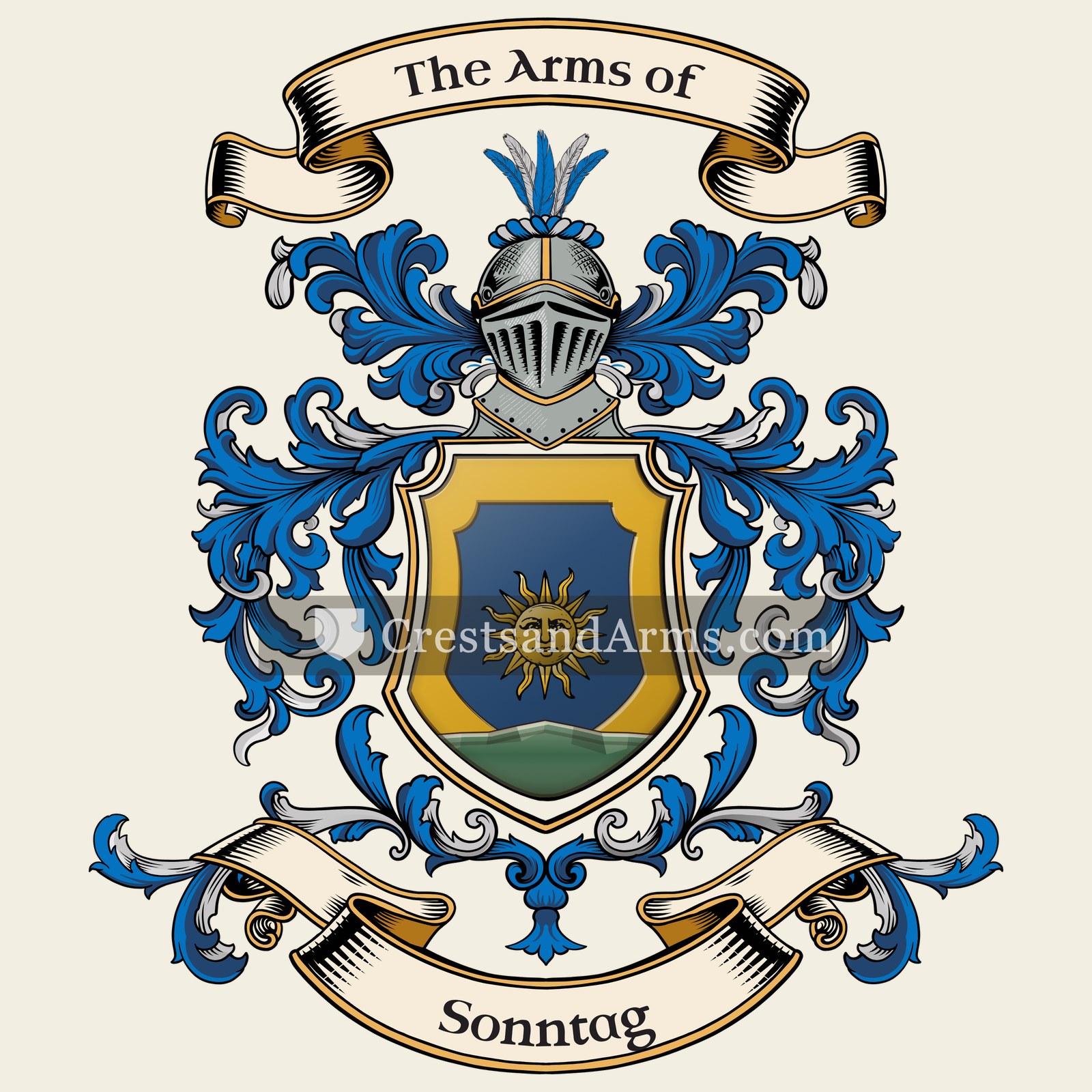 The Sonntag coat of arms