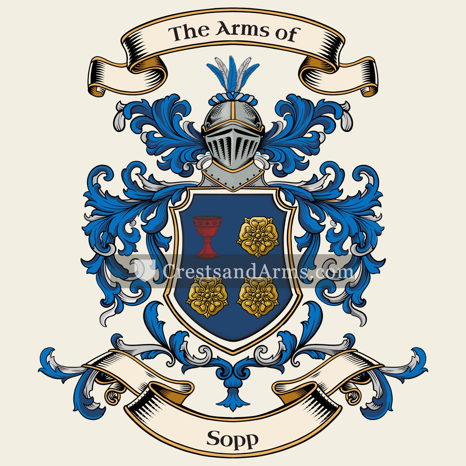 The Sopp coat of arms