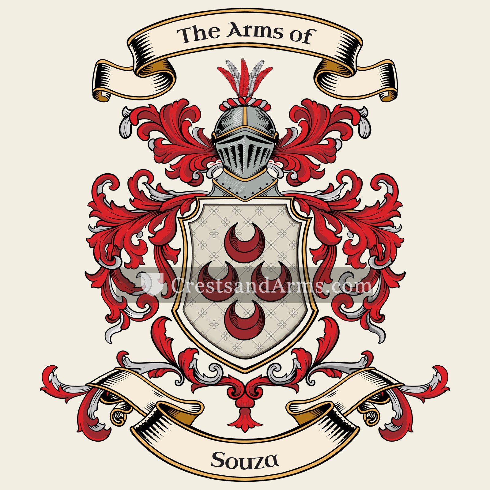The Souza coat of arms