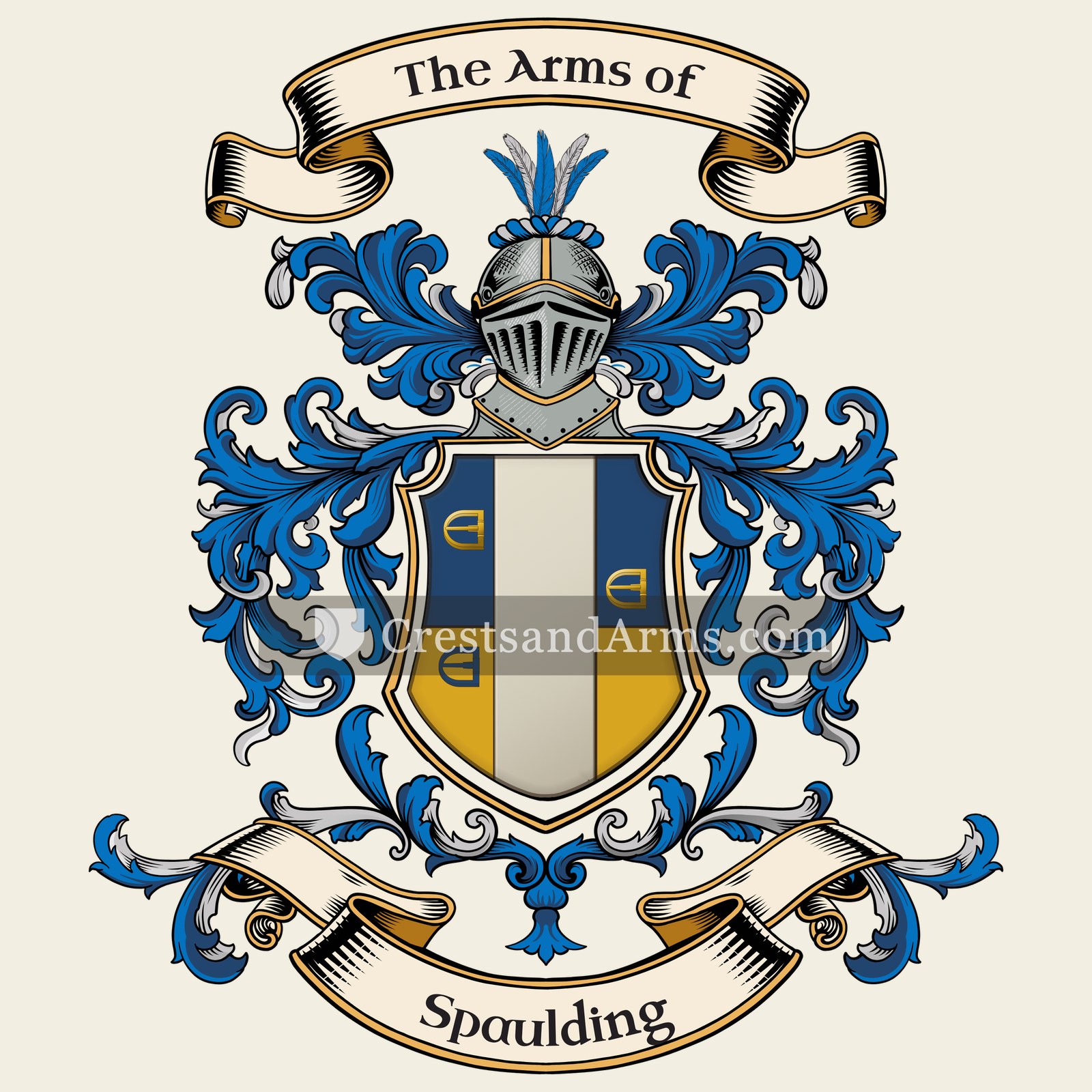 The Spaulding coat of arms