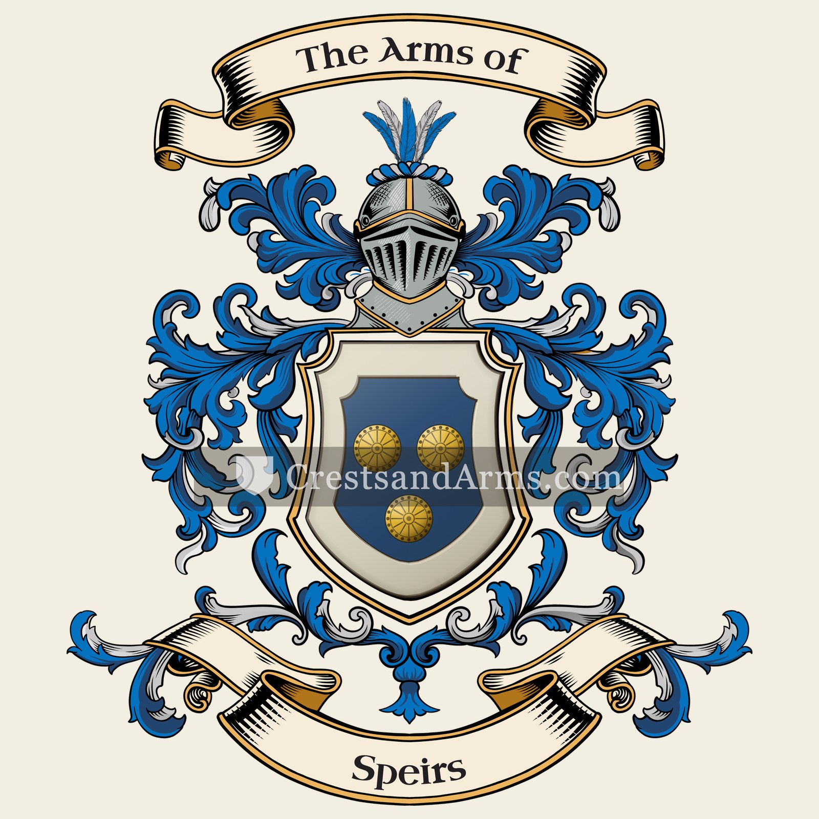 The Speirs coat of arms