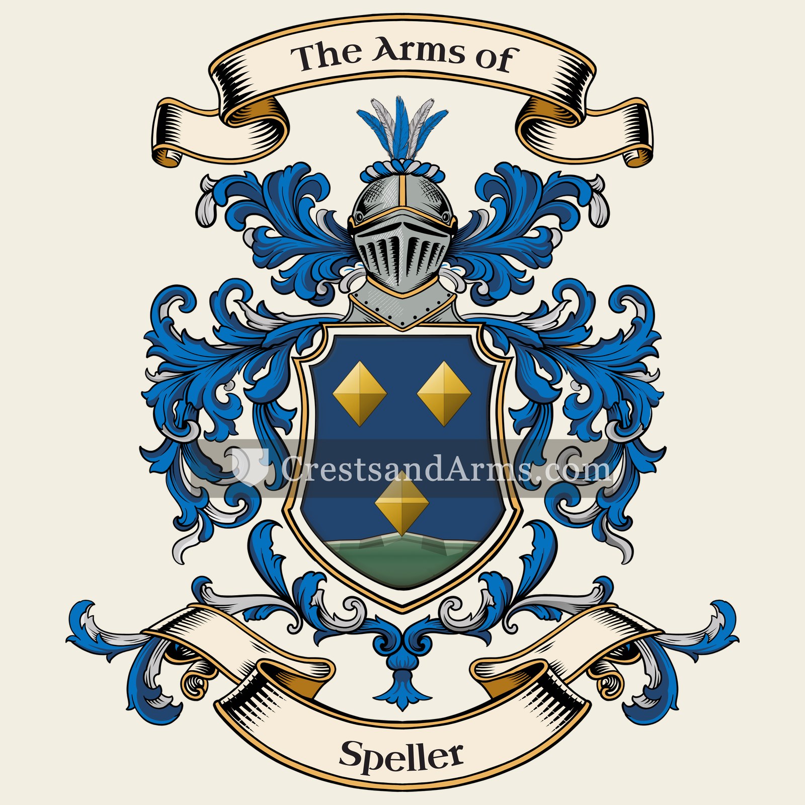 The Speller coat of arms