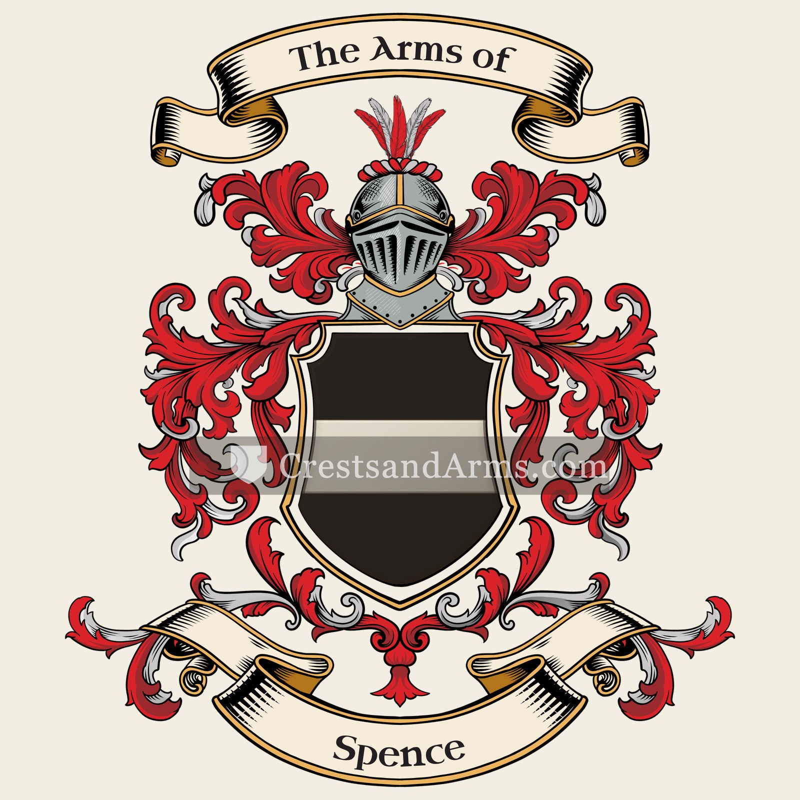 The Spence coat of arms