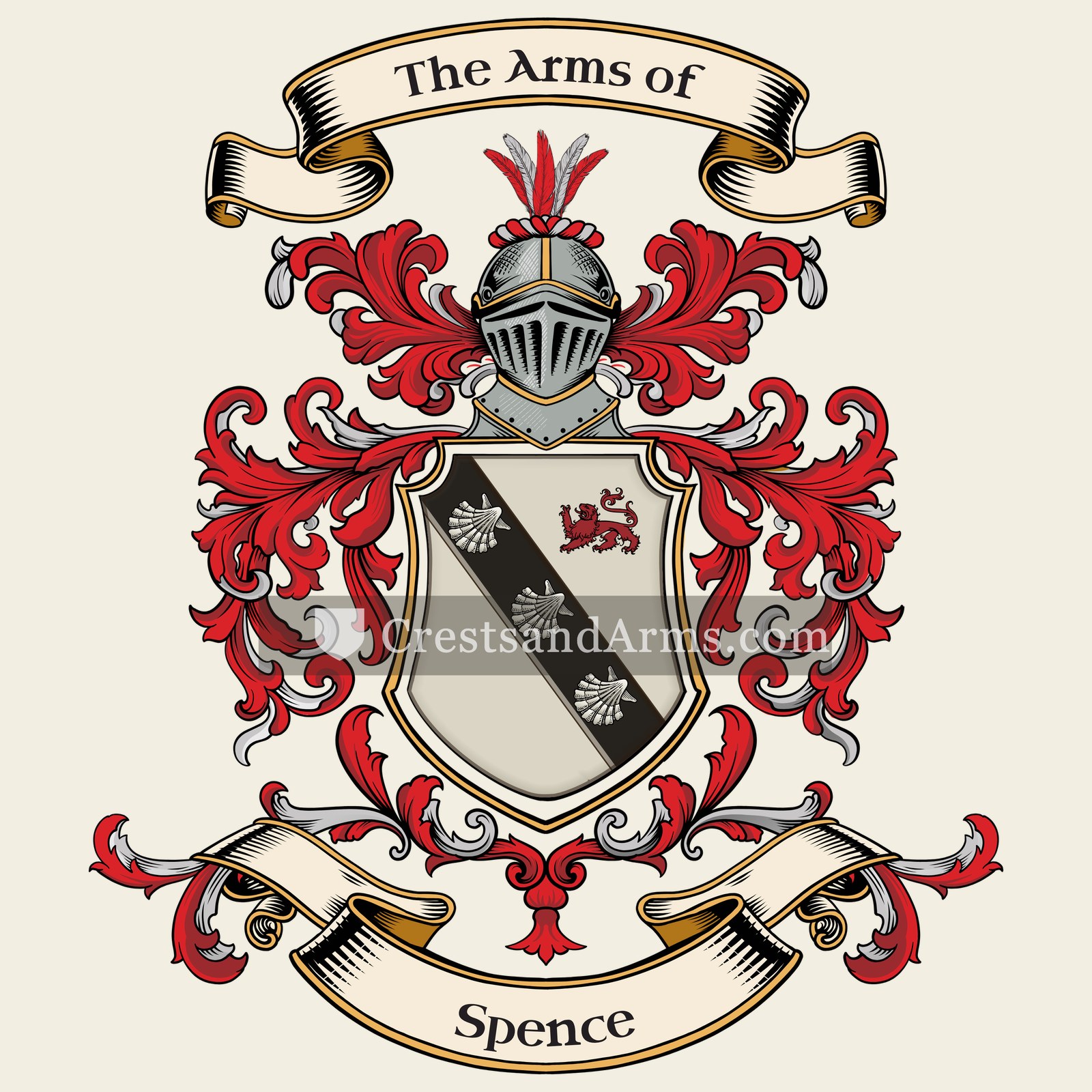 The Spence coat of arms