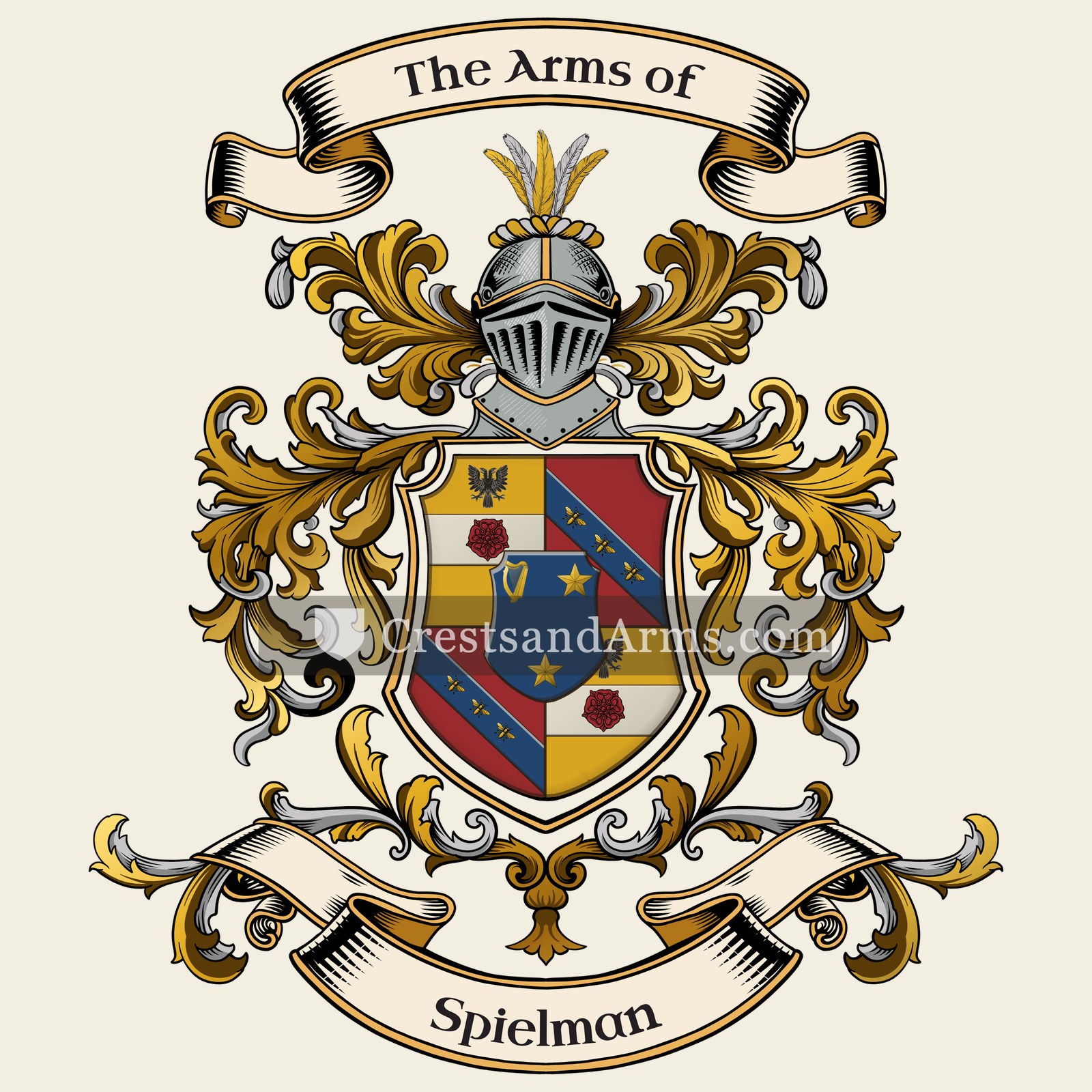 The Spielman coat of arms