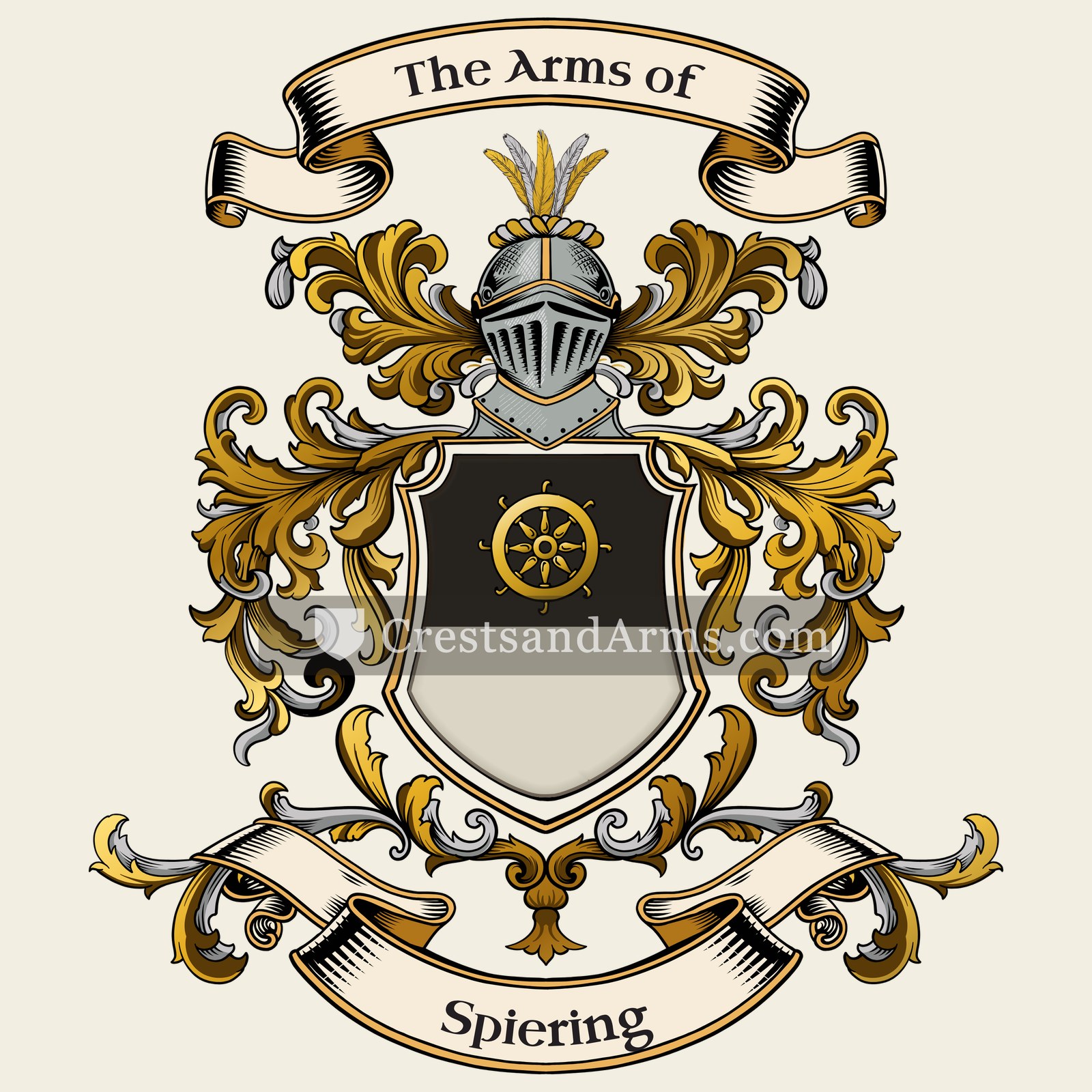 The Spiering coat of arms