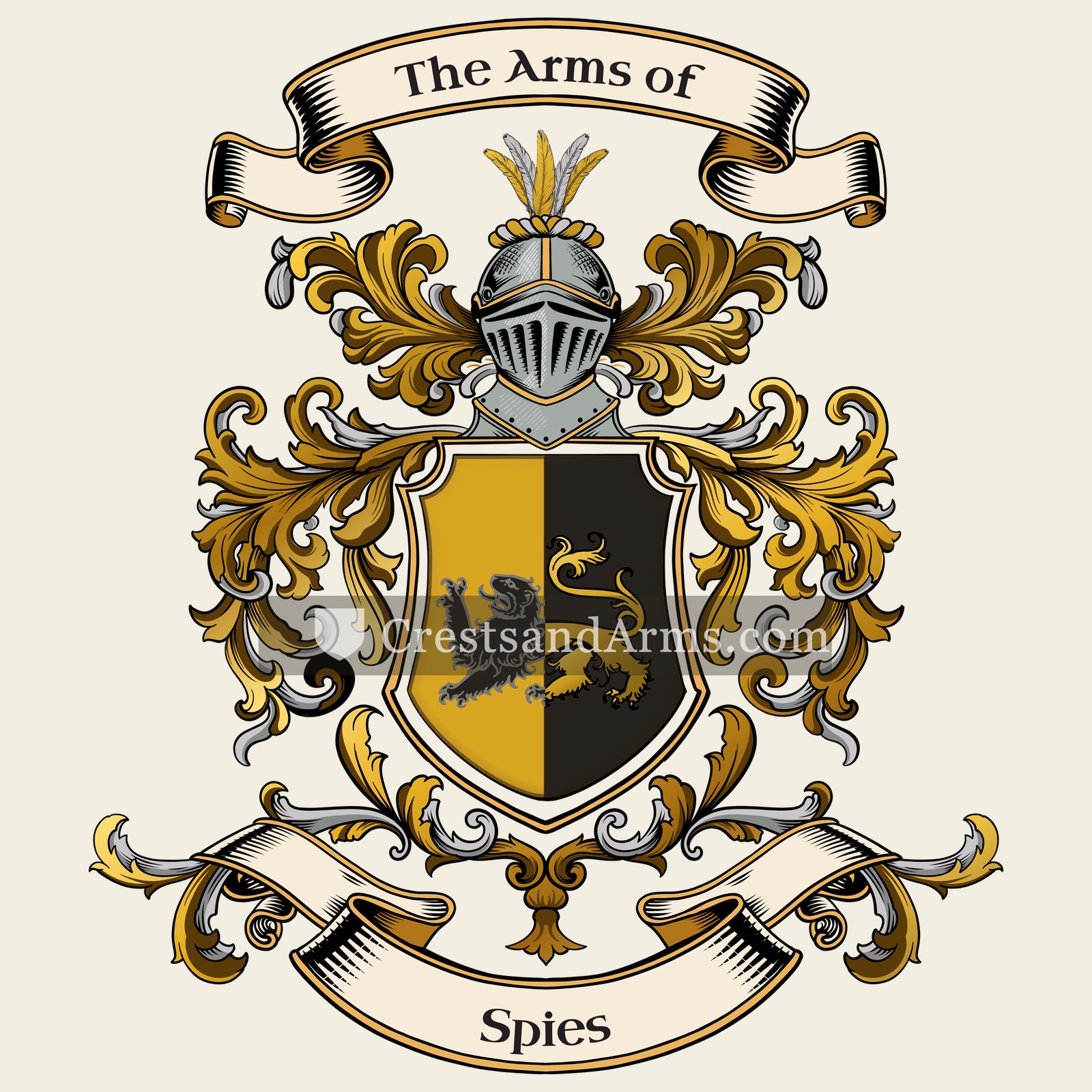 The Spies coat of arms