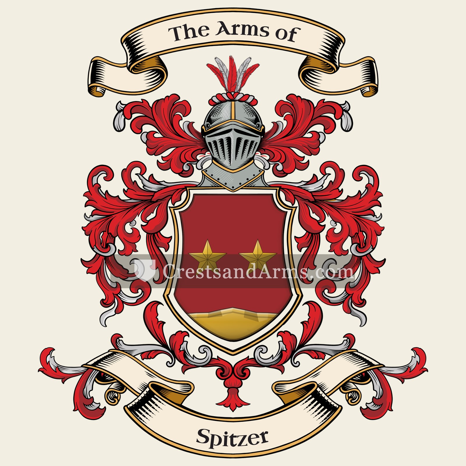 The Spitzer coat of arms