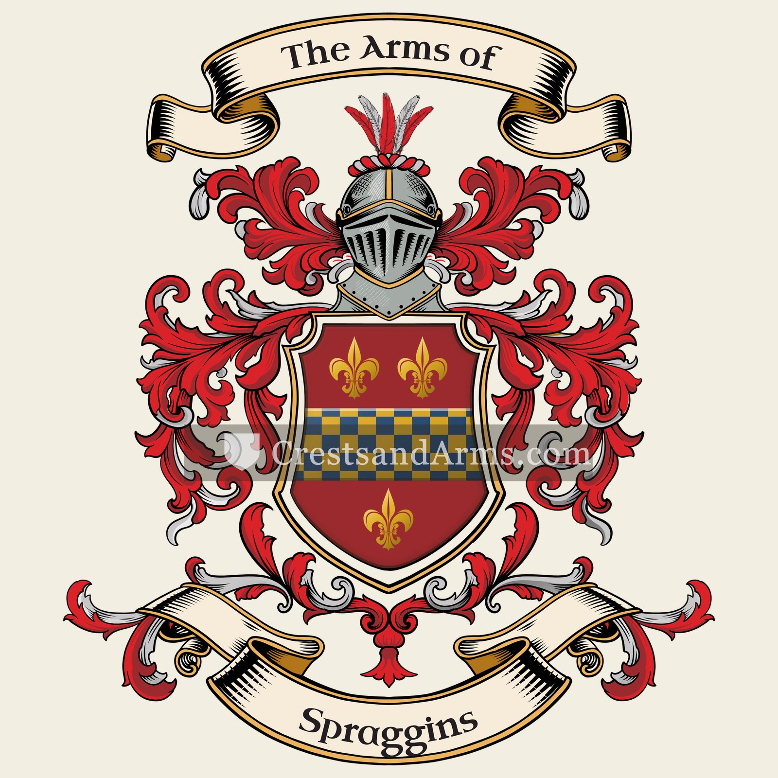 The Spraggins coat of arms
