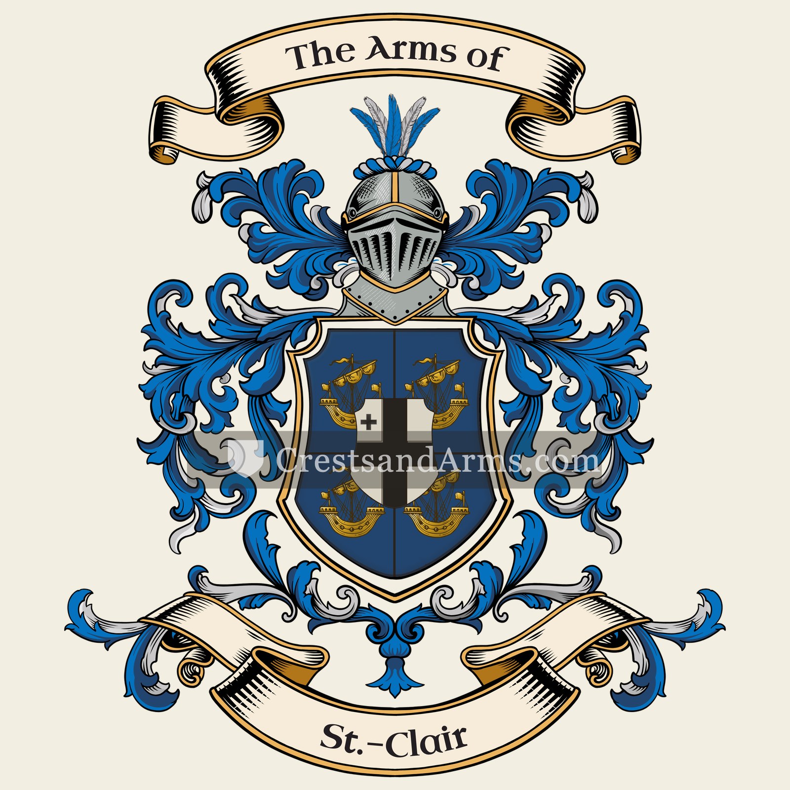 The St.-Clair coat of arms