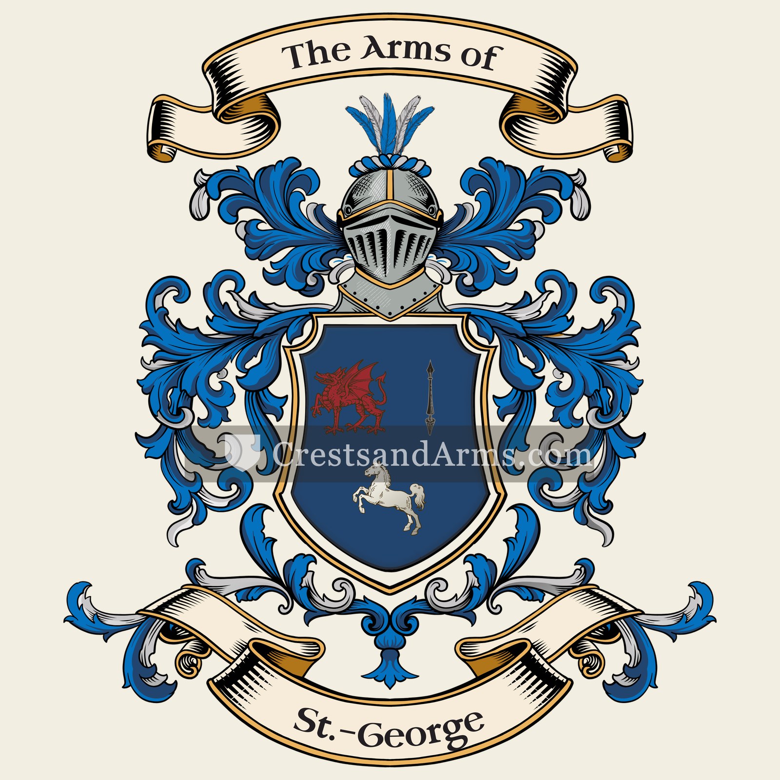 The St.-George coat of arms