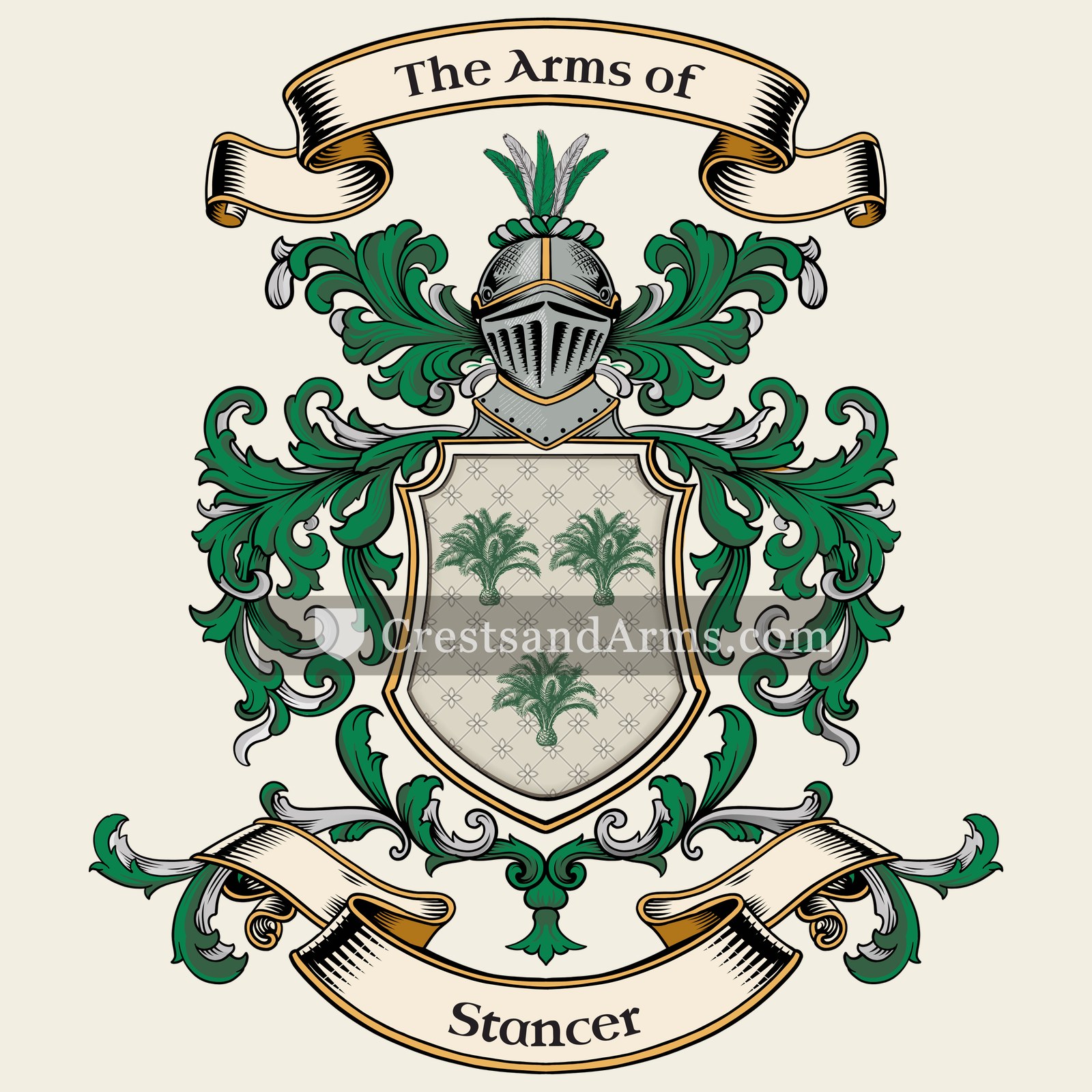 The Stancer coat of arms