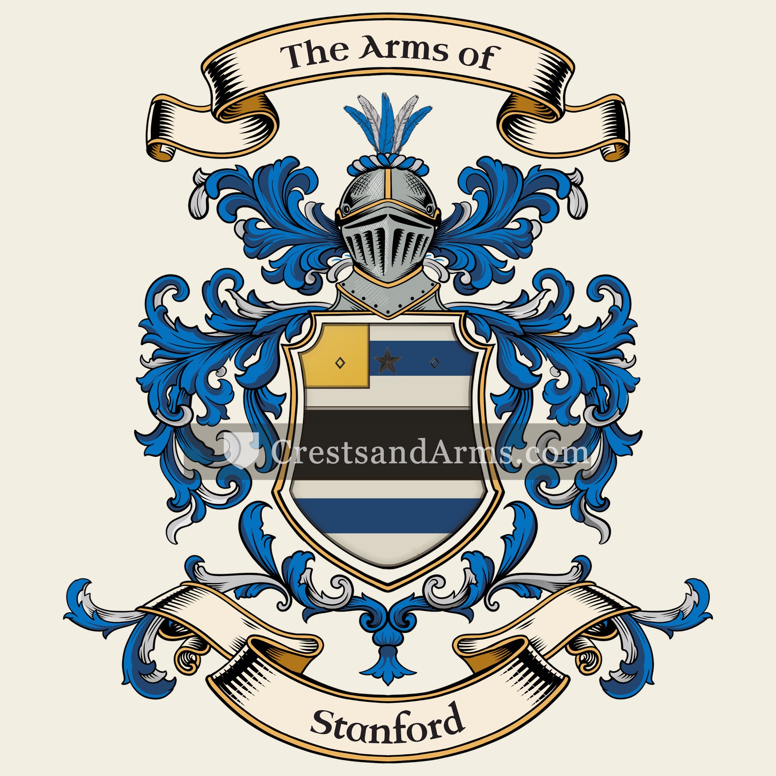 The Stanford coat of arms