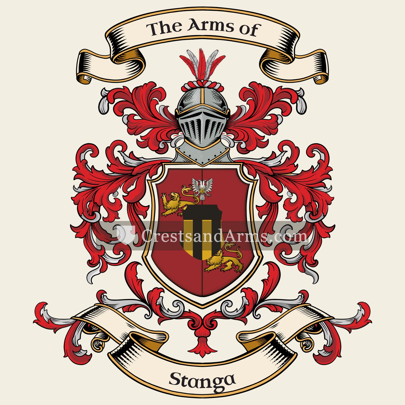 The Stanga coat of arms