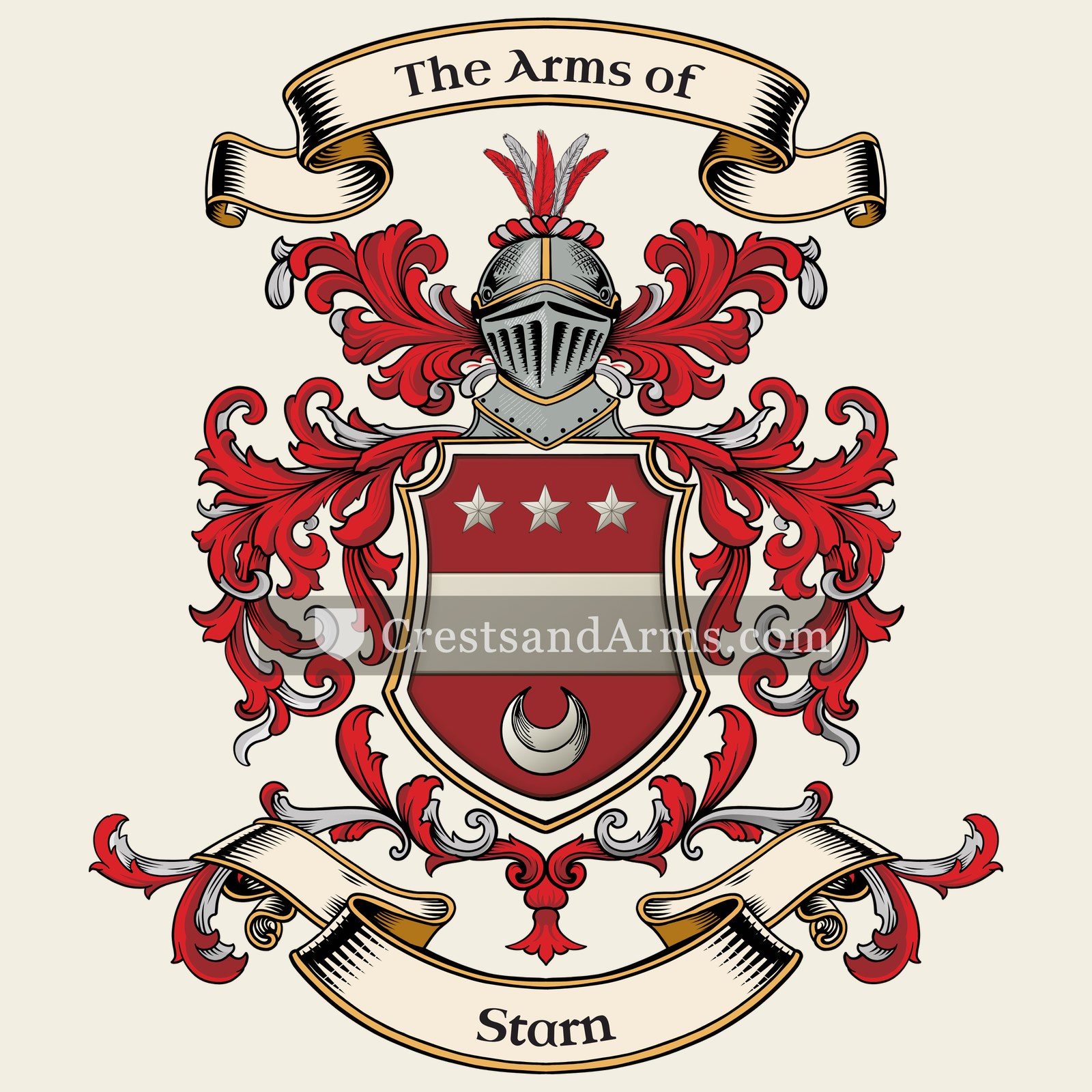 The Starn coat of arms