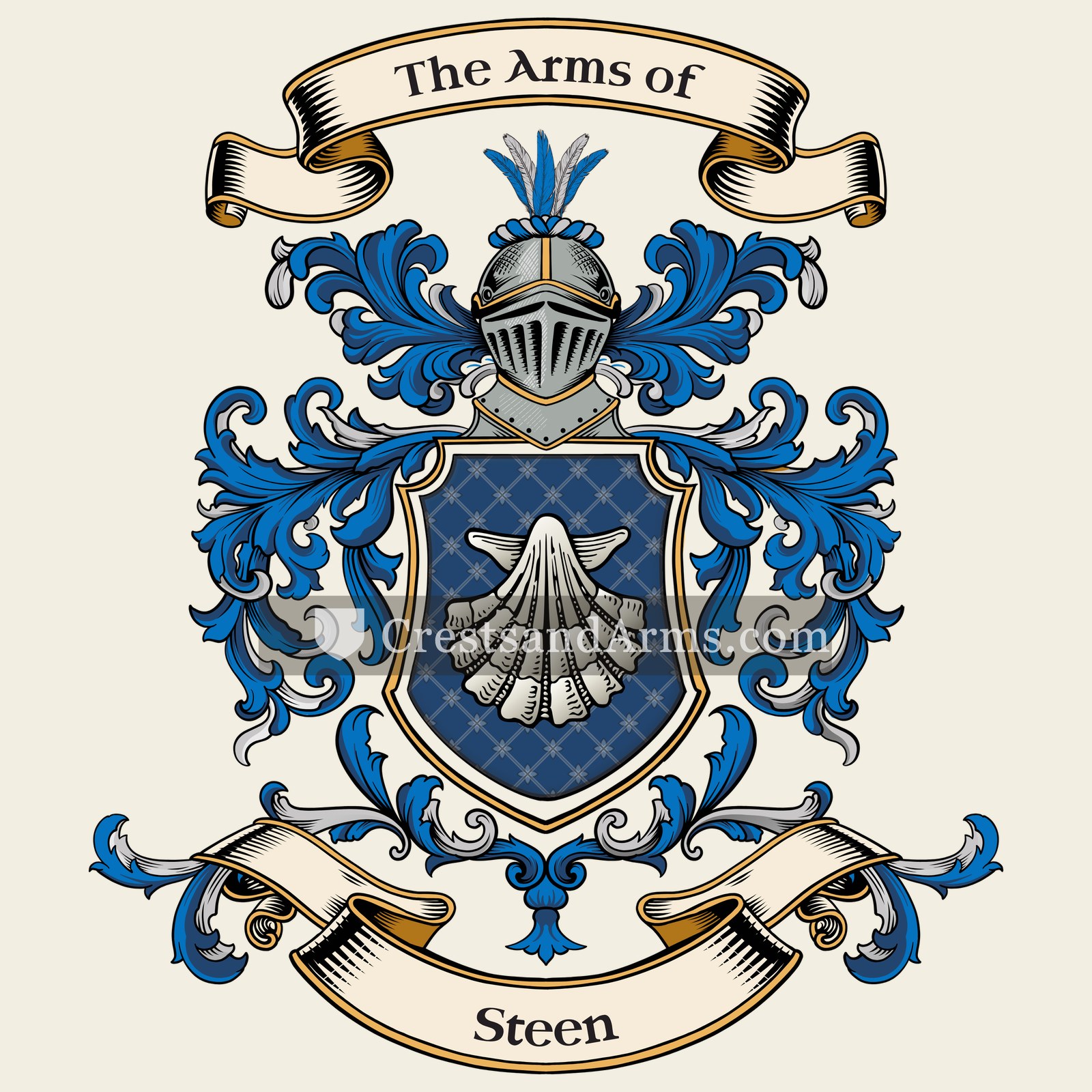 The Steen coat of arms