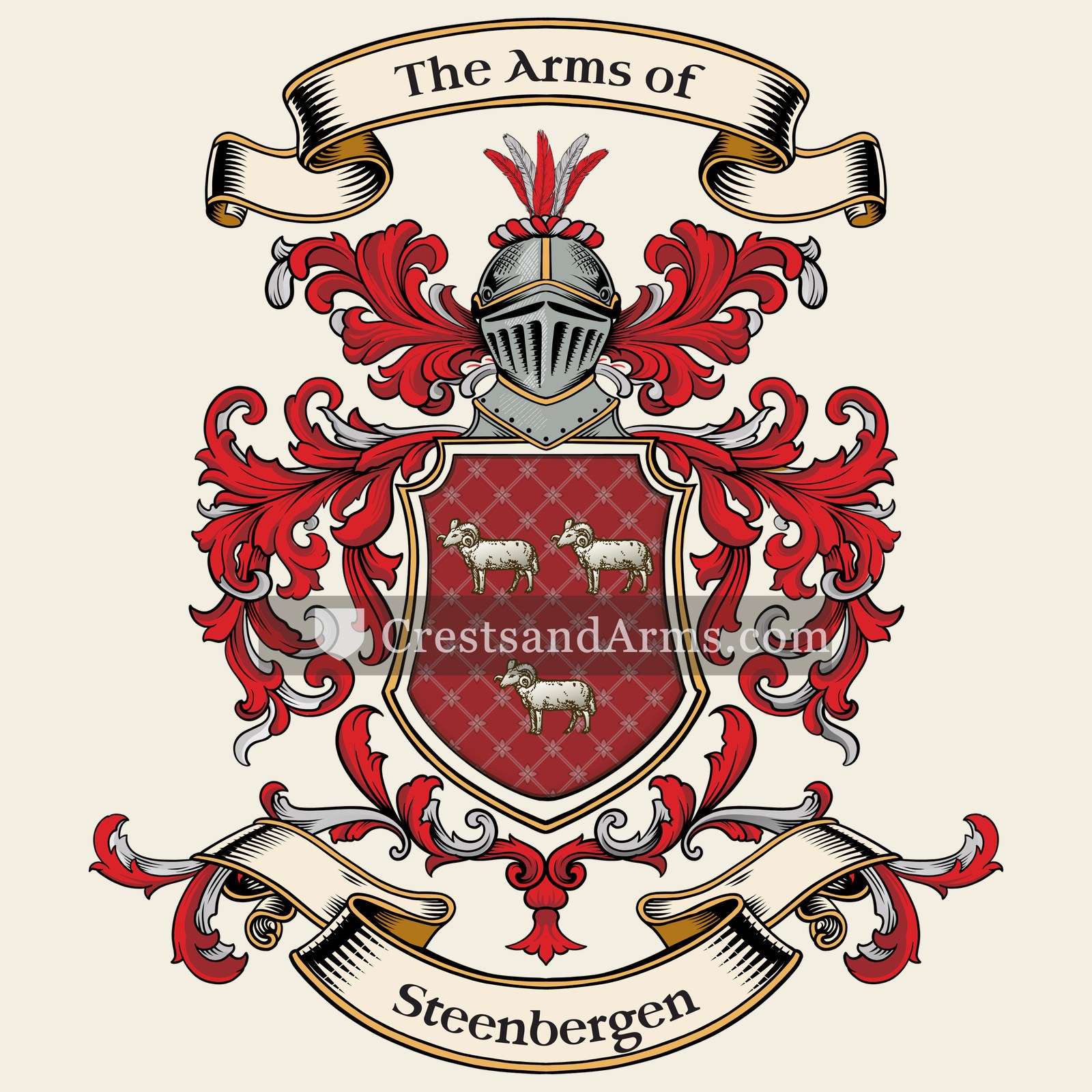 The Steenbergen coat of arms