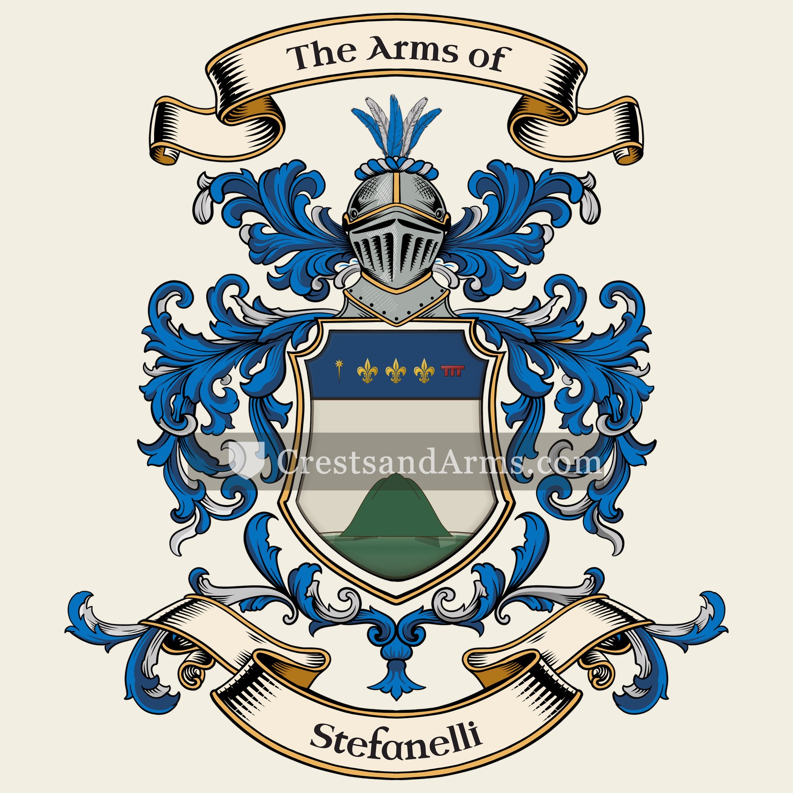 The Stefanelli coat of arms