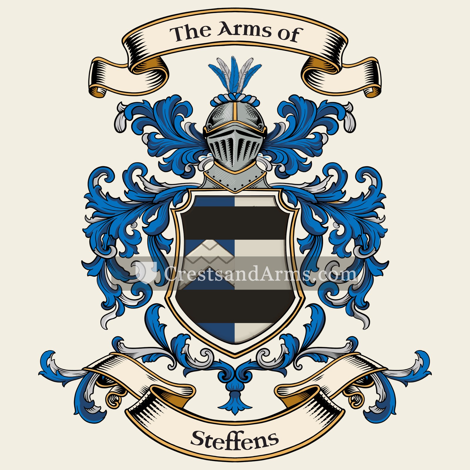 The Steffens coat of arms