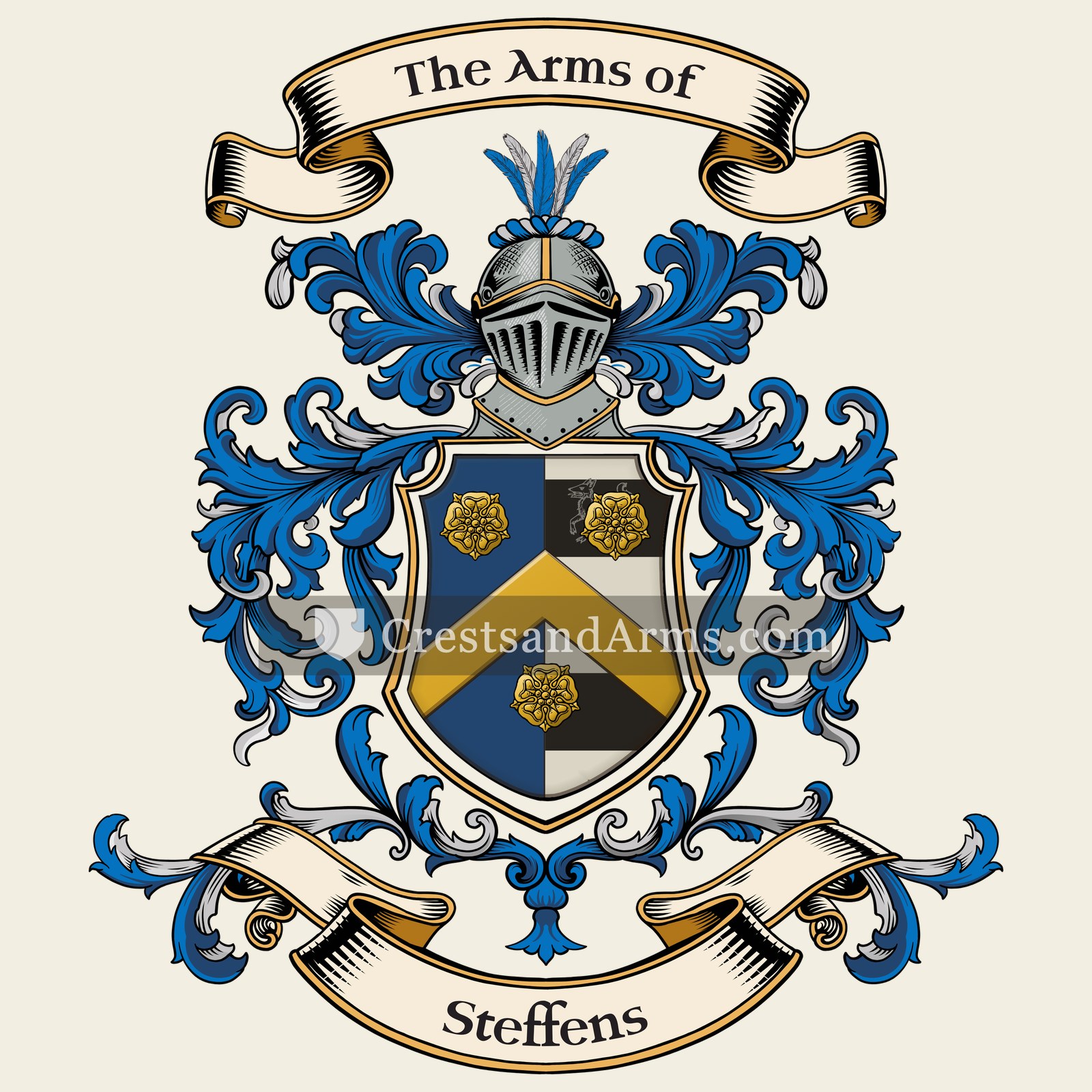The Steffens coat of arms