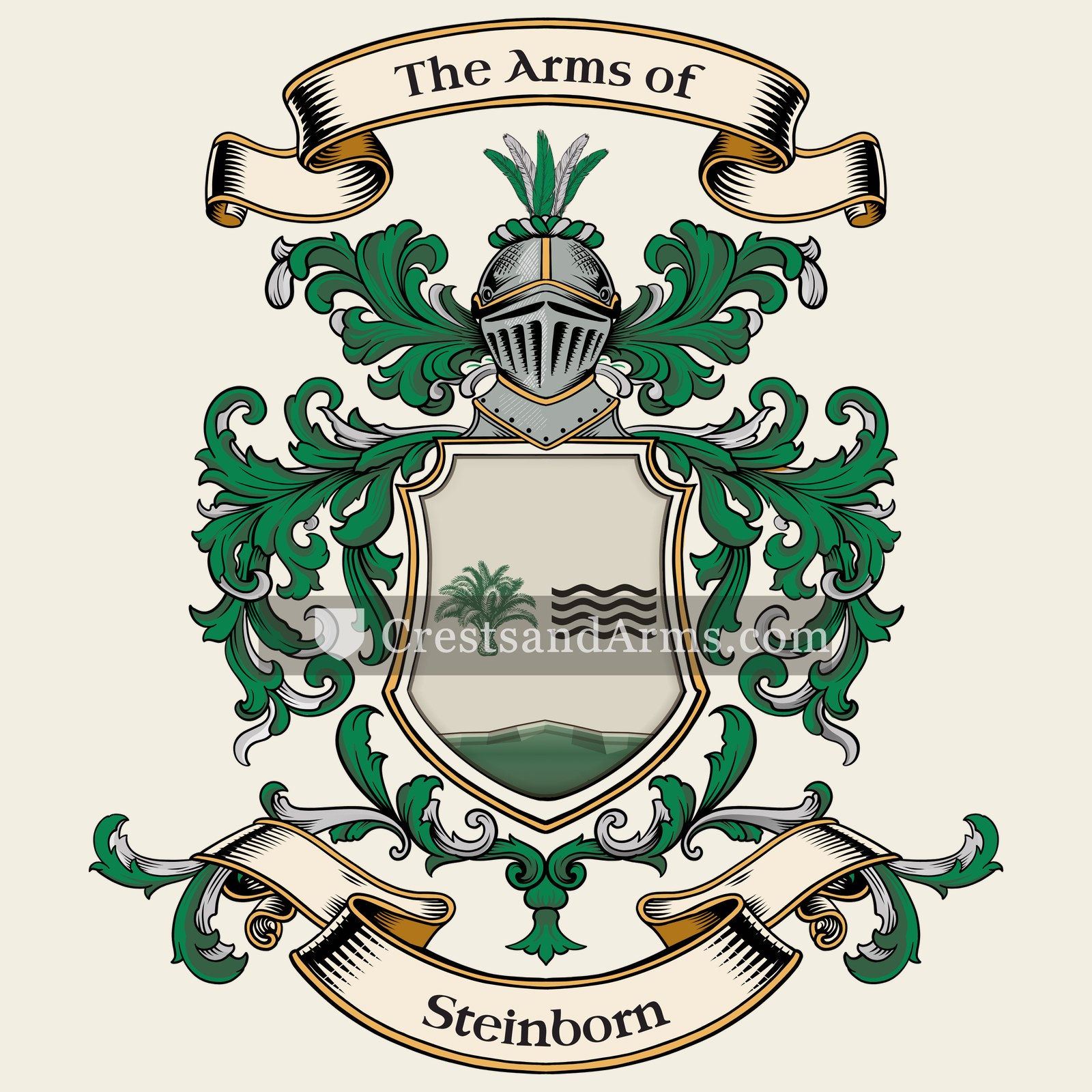 The Steinborn coat of arms