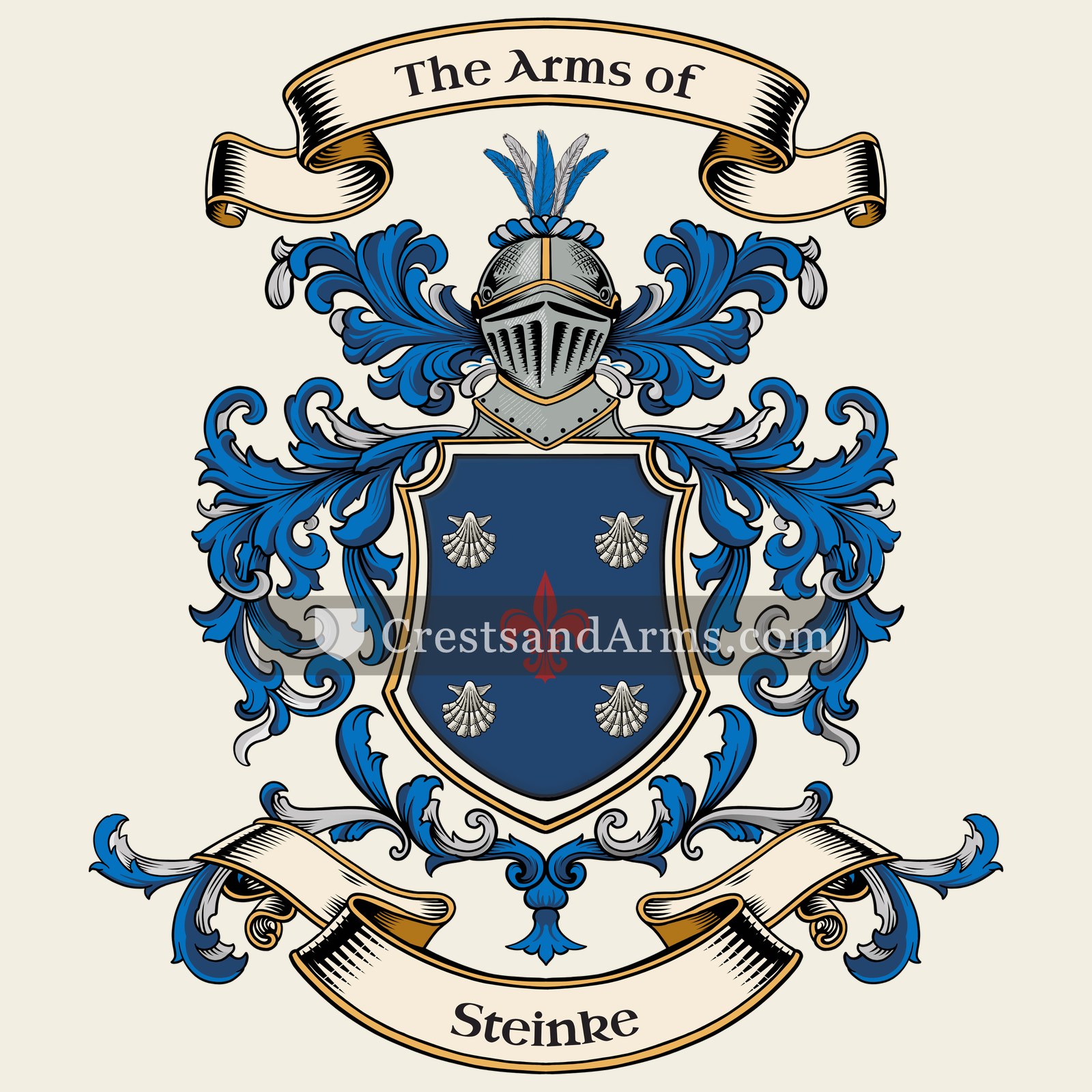 The Steinke coat of arms
