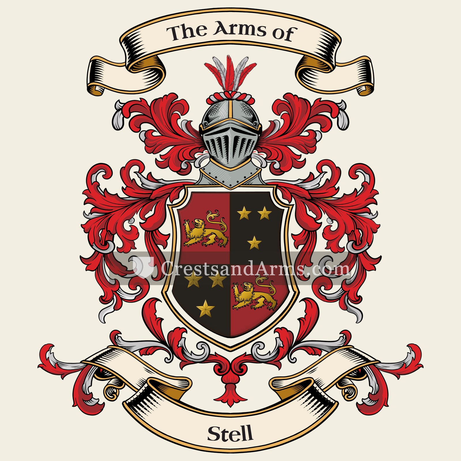 The Stell coat of arms