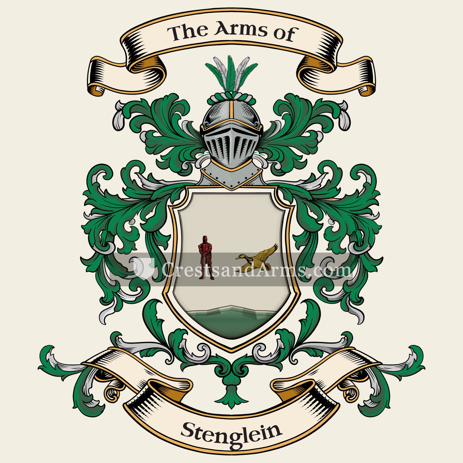 The Stenglein coat of arms