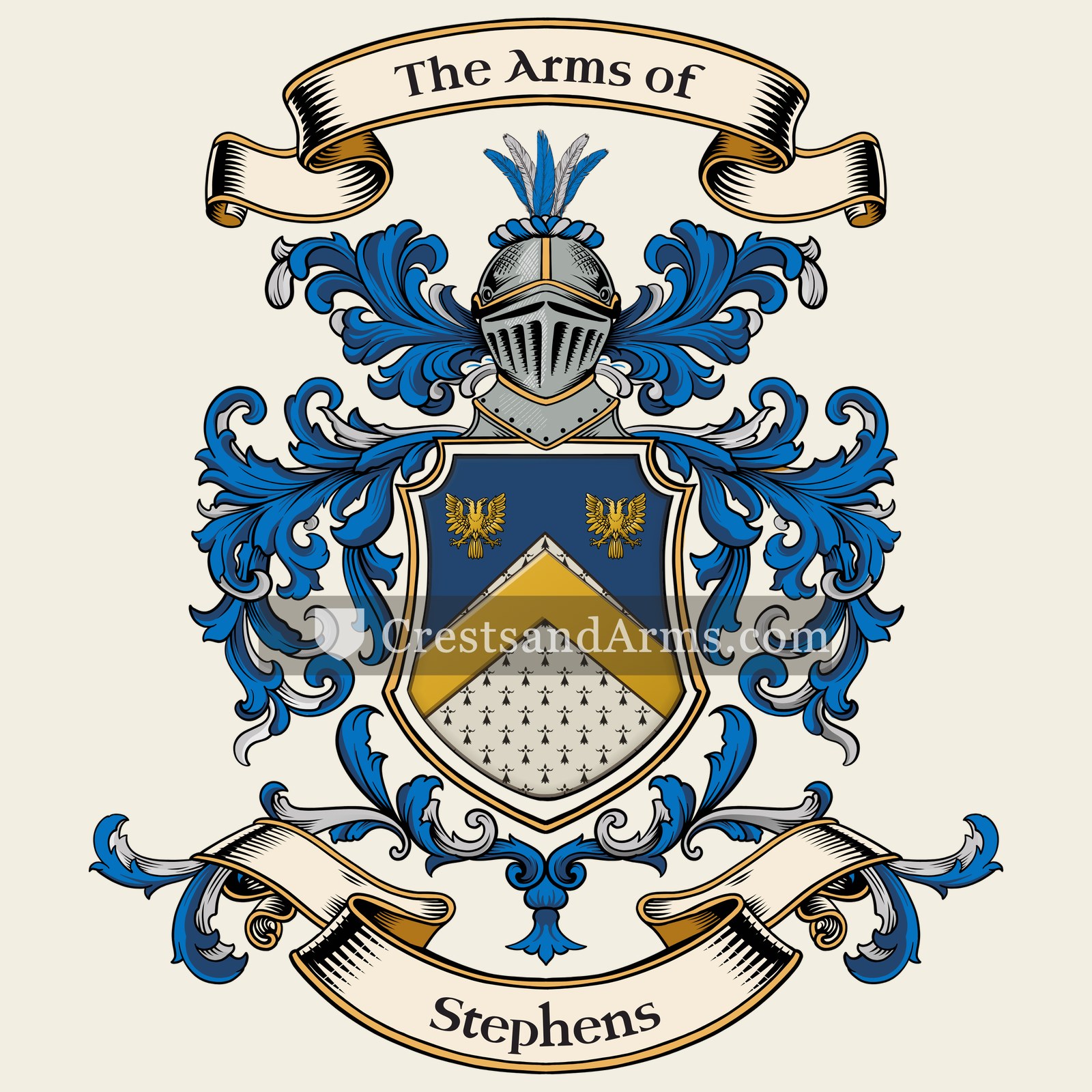 The Stephens coat of arms