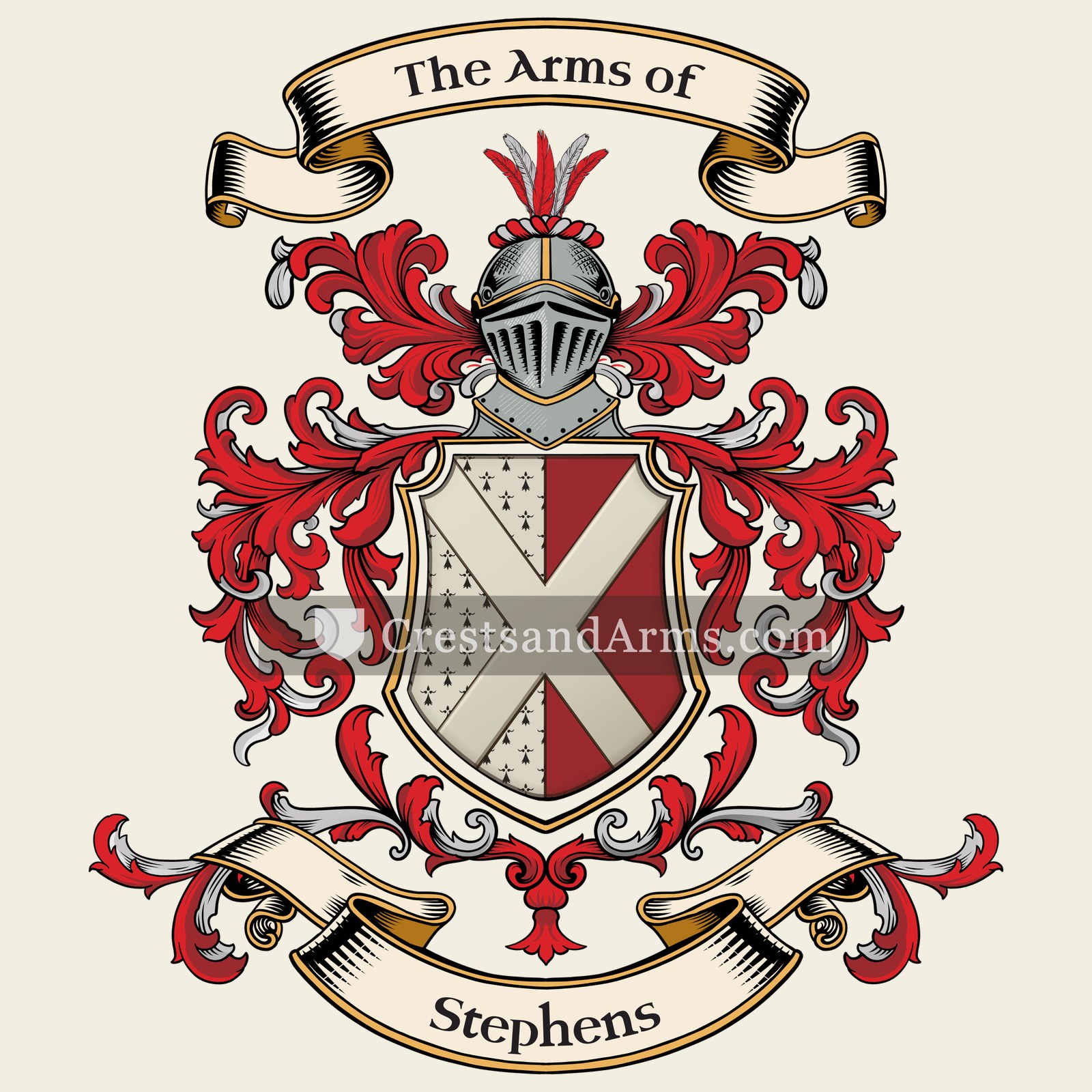 The Stephens coat of arms