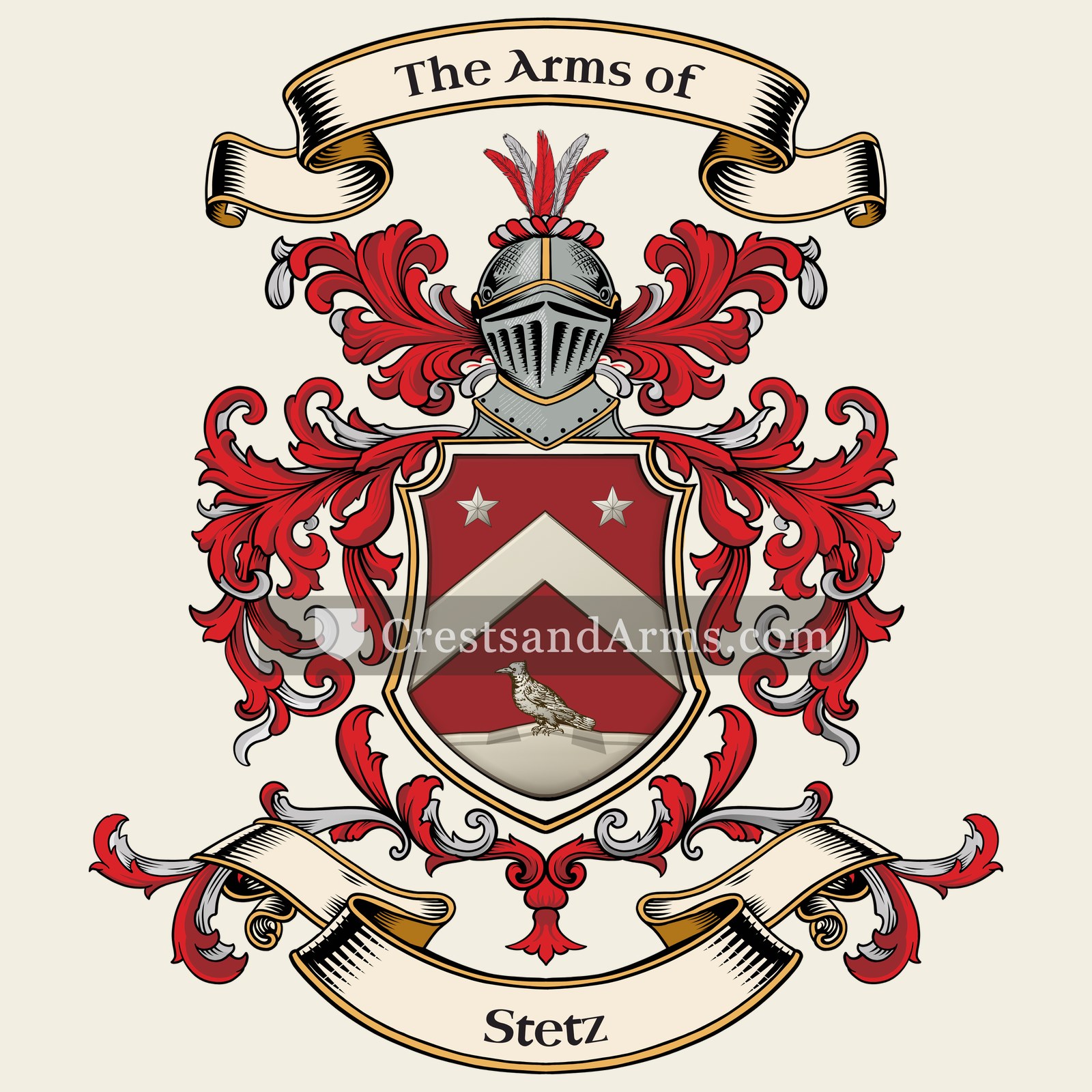 The Stetz coat of arms