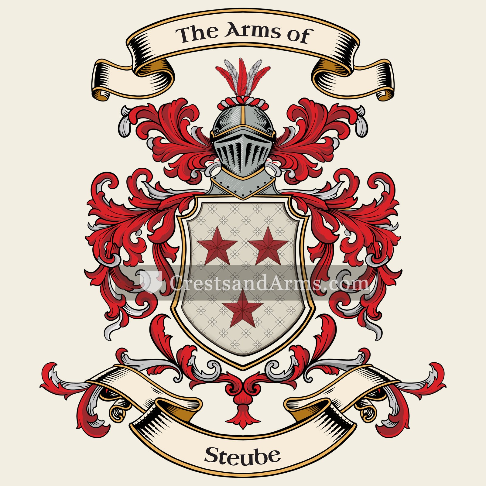 The Steube coat of arms