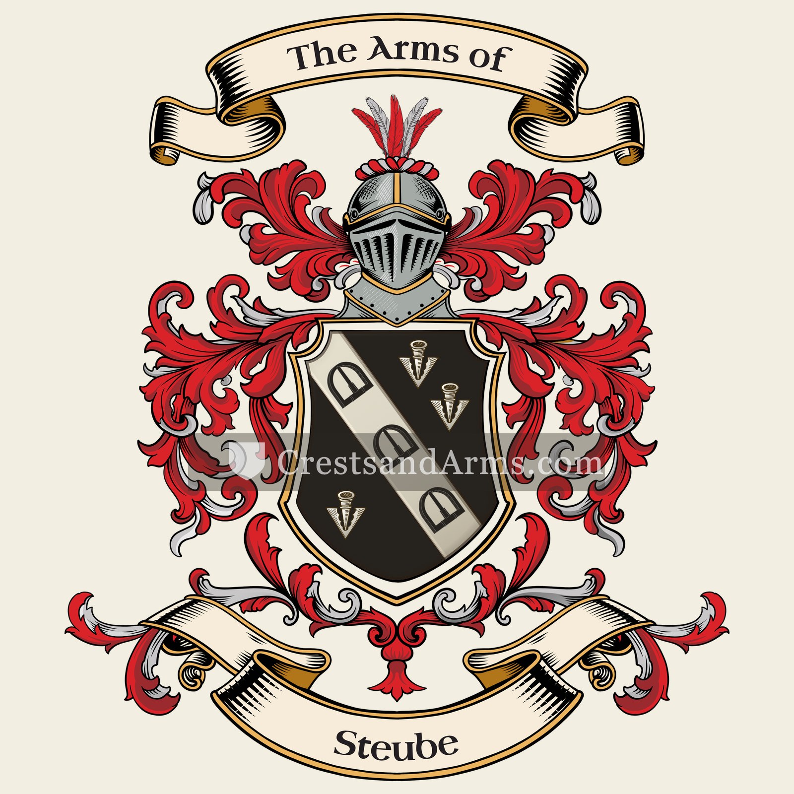 The Steube coat of arms