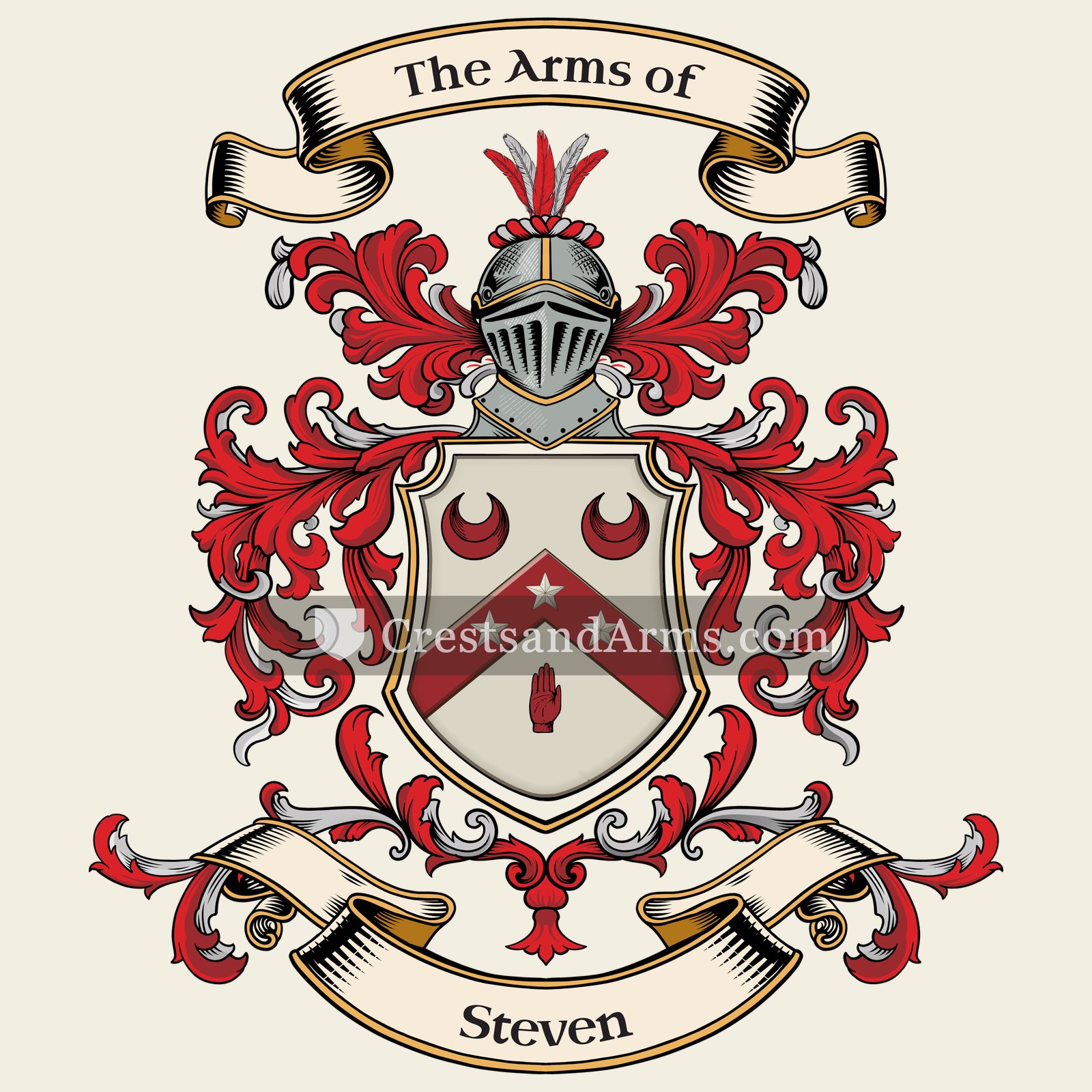 The Steven coat of arms